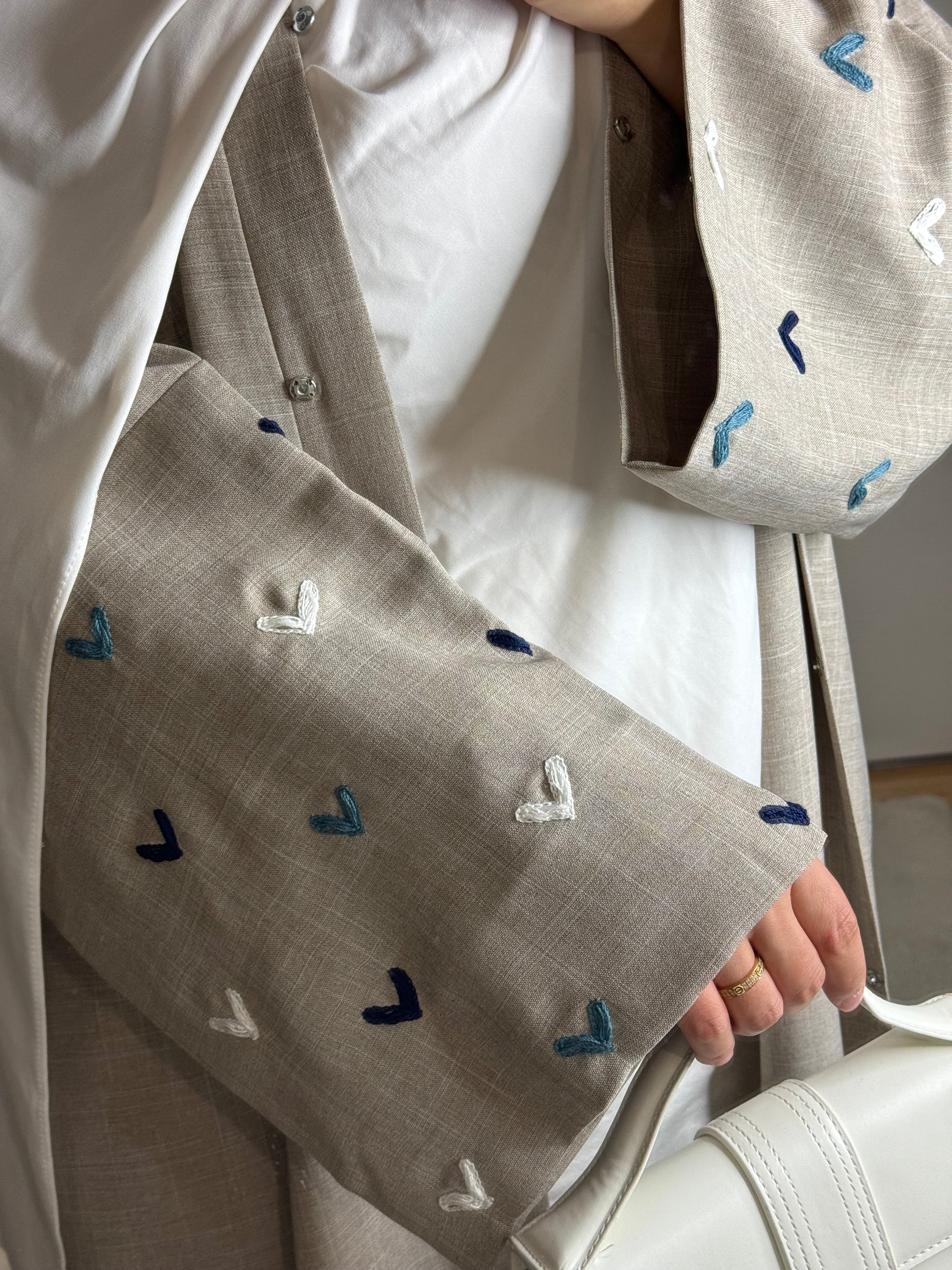 ABAYA ALBI Bleu (création)