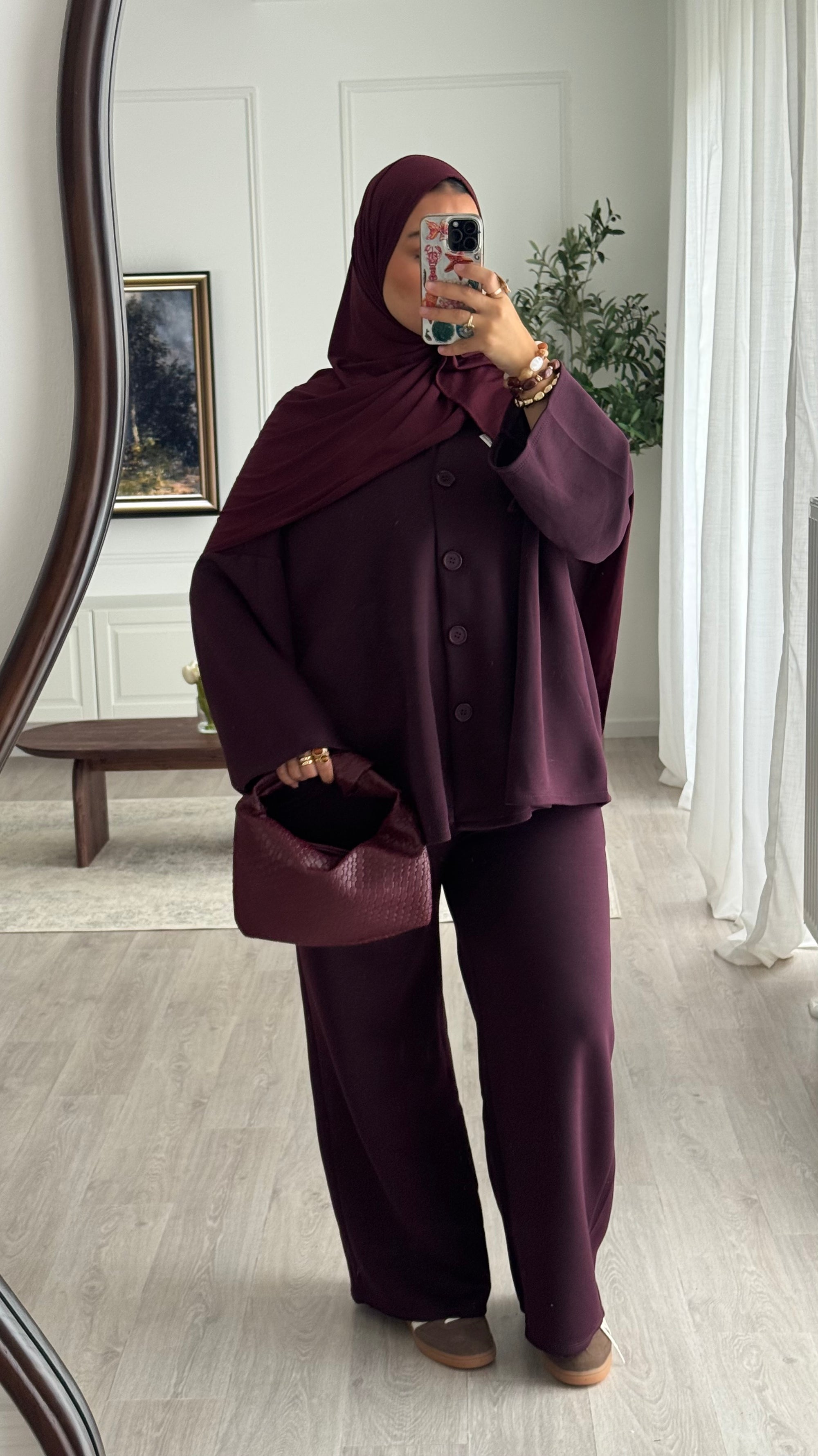 Ensemble Comfy | Burgundy