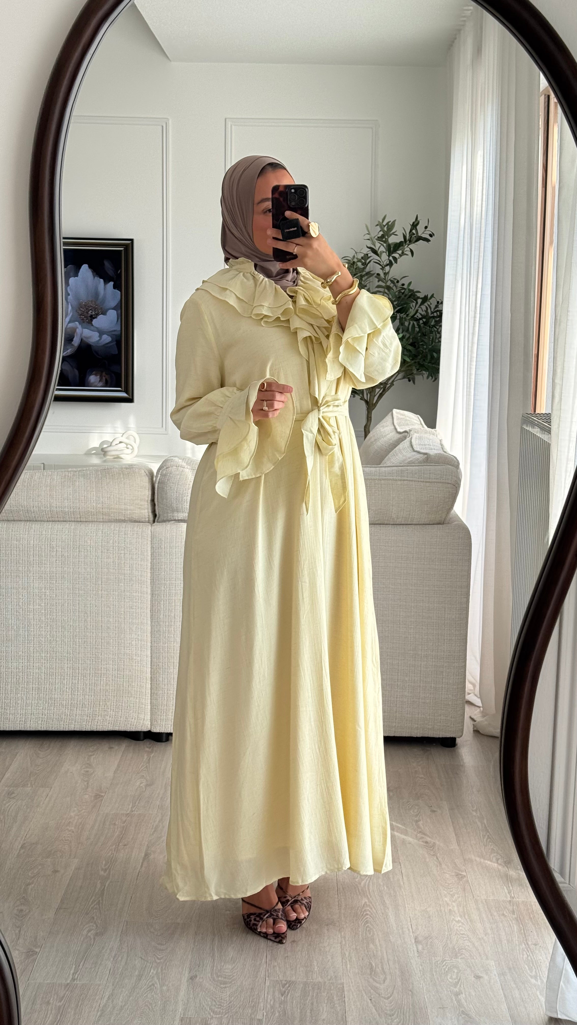 Robe Dahlia | Jaune