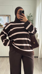 Pull Oversize Miya | Choco-Rose