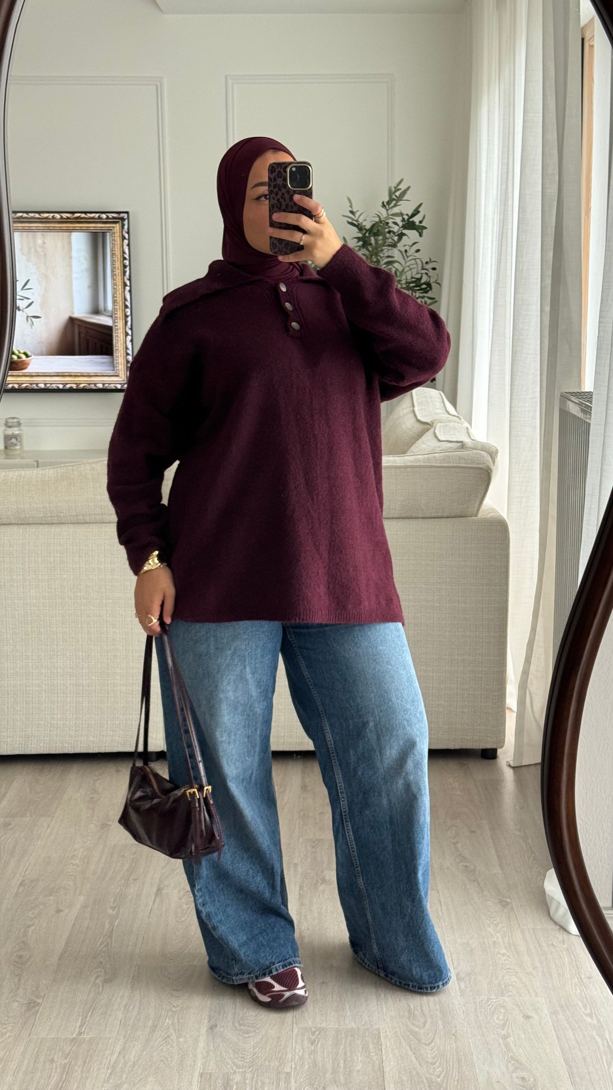 Pull Polo | Bordeaux