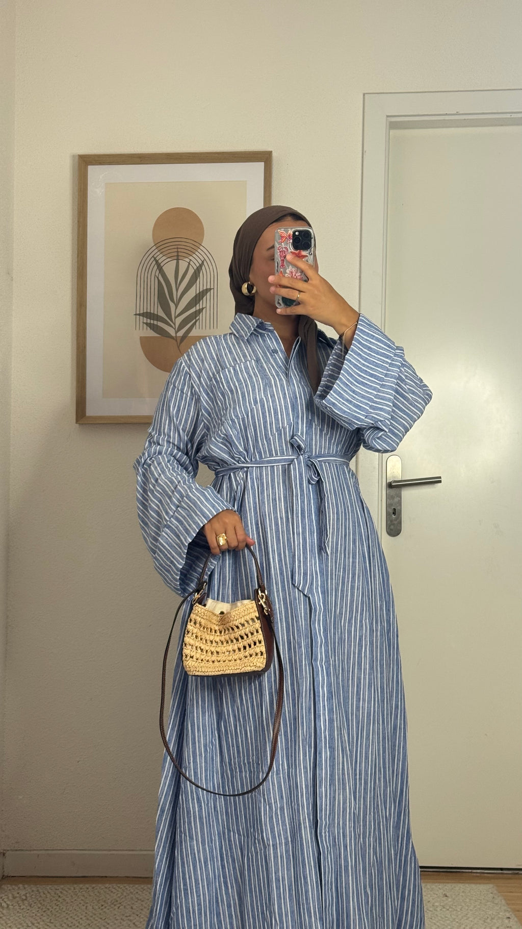 Robe Serena Rayé