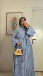 Robe Serena Rayé