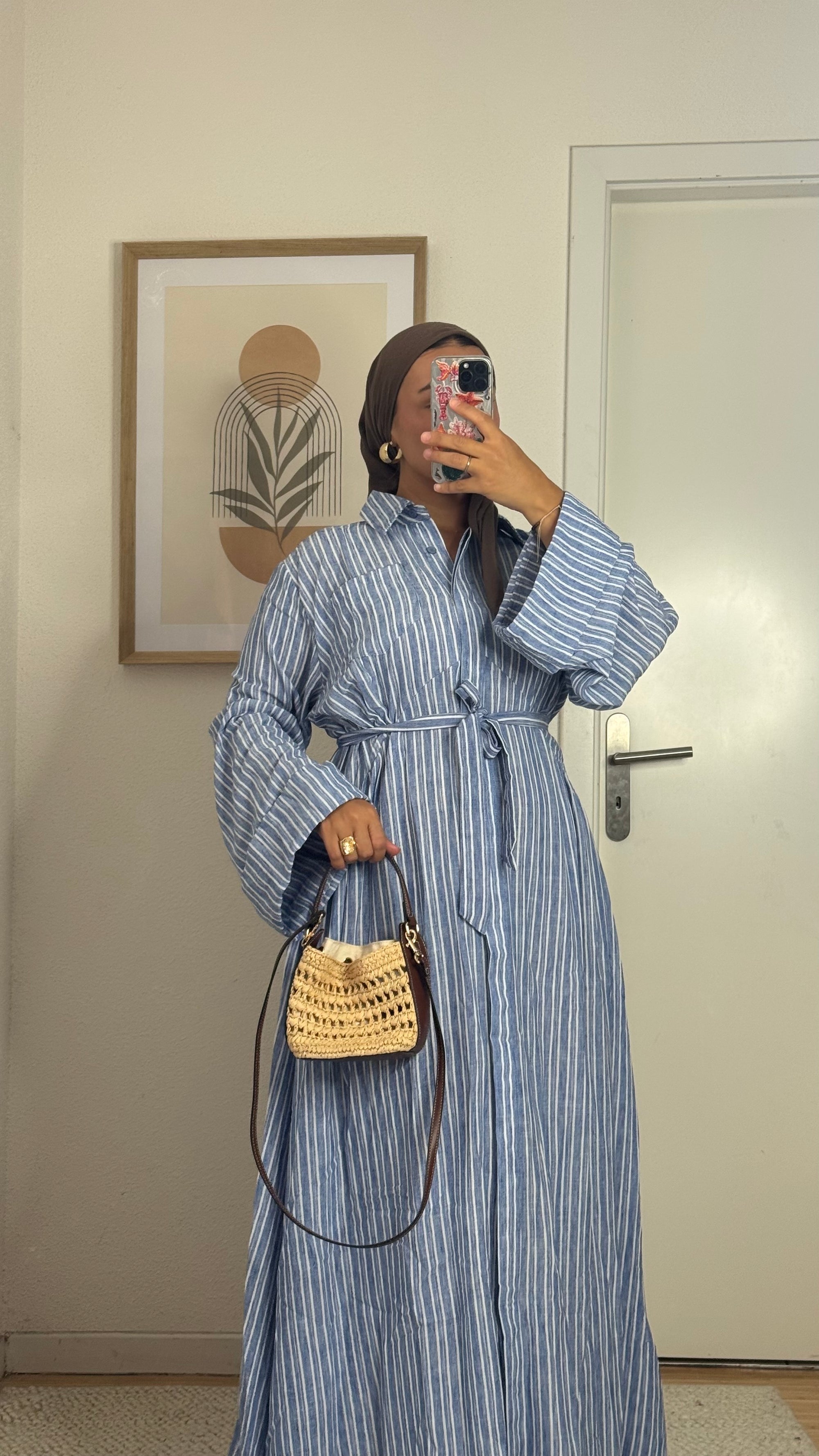 Robe Serena Rayé