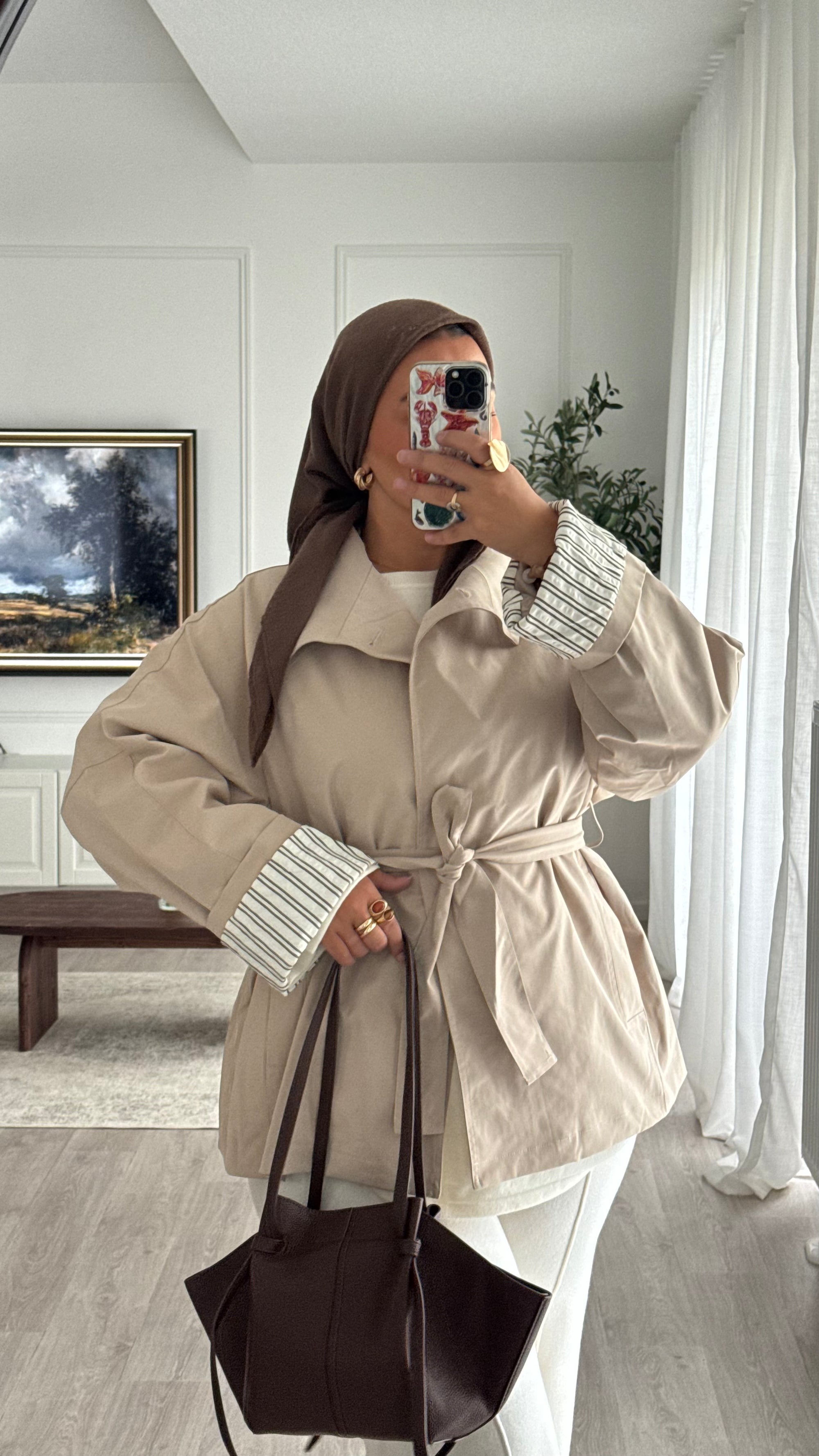 Trench court Amara | Beige