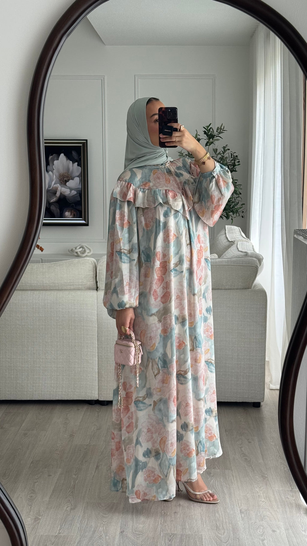 Robe Taliya | Rose - bleu