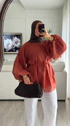 Blouse | Terracota