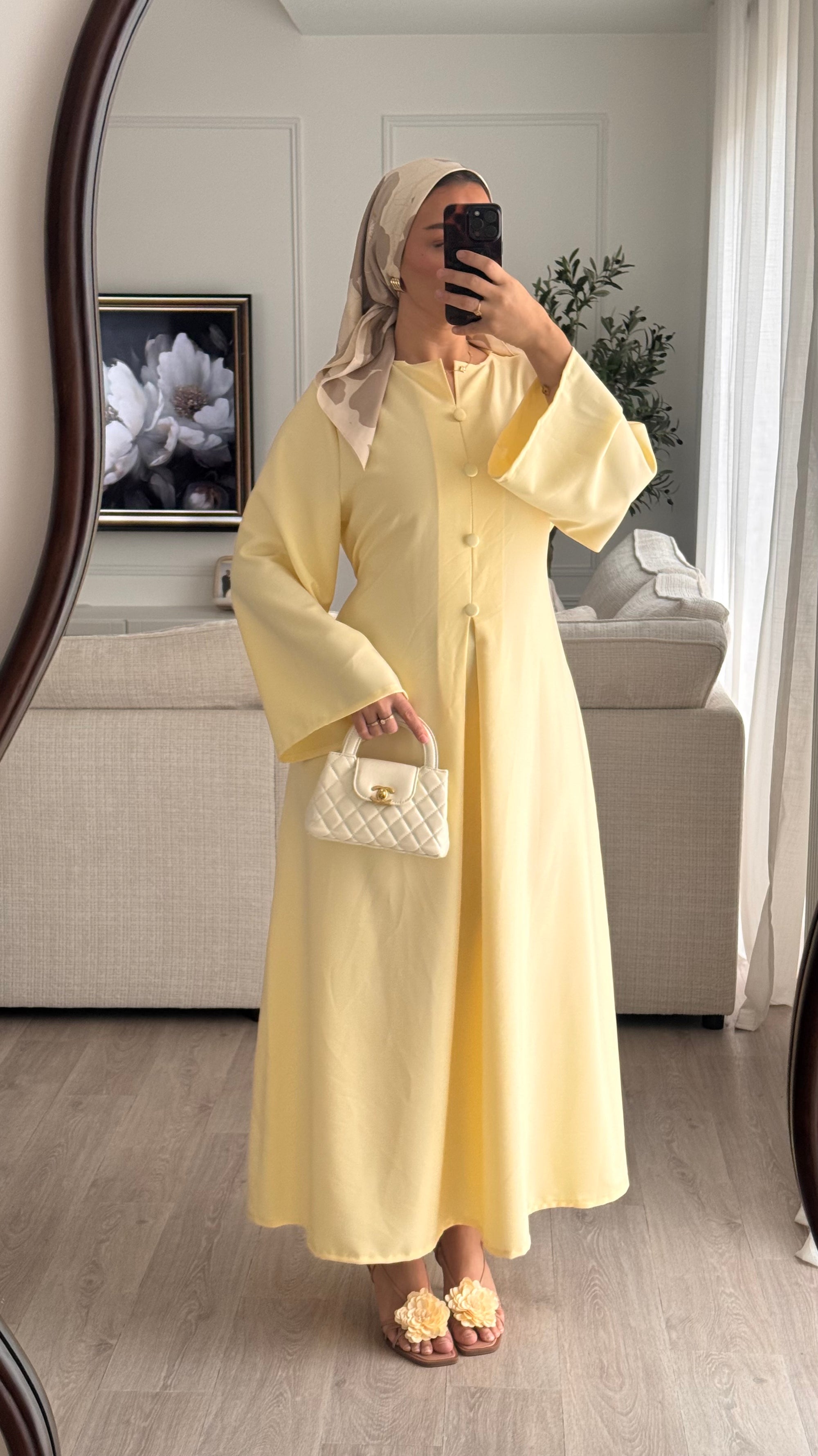 Amani Dress | Yellow