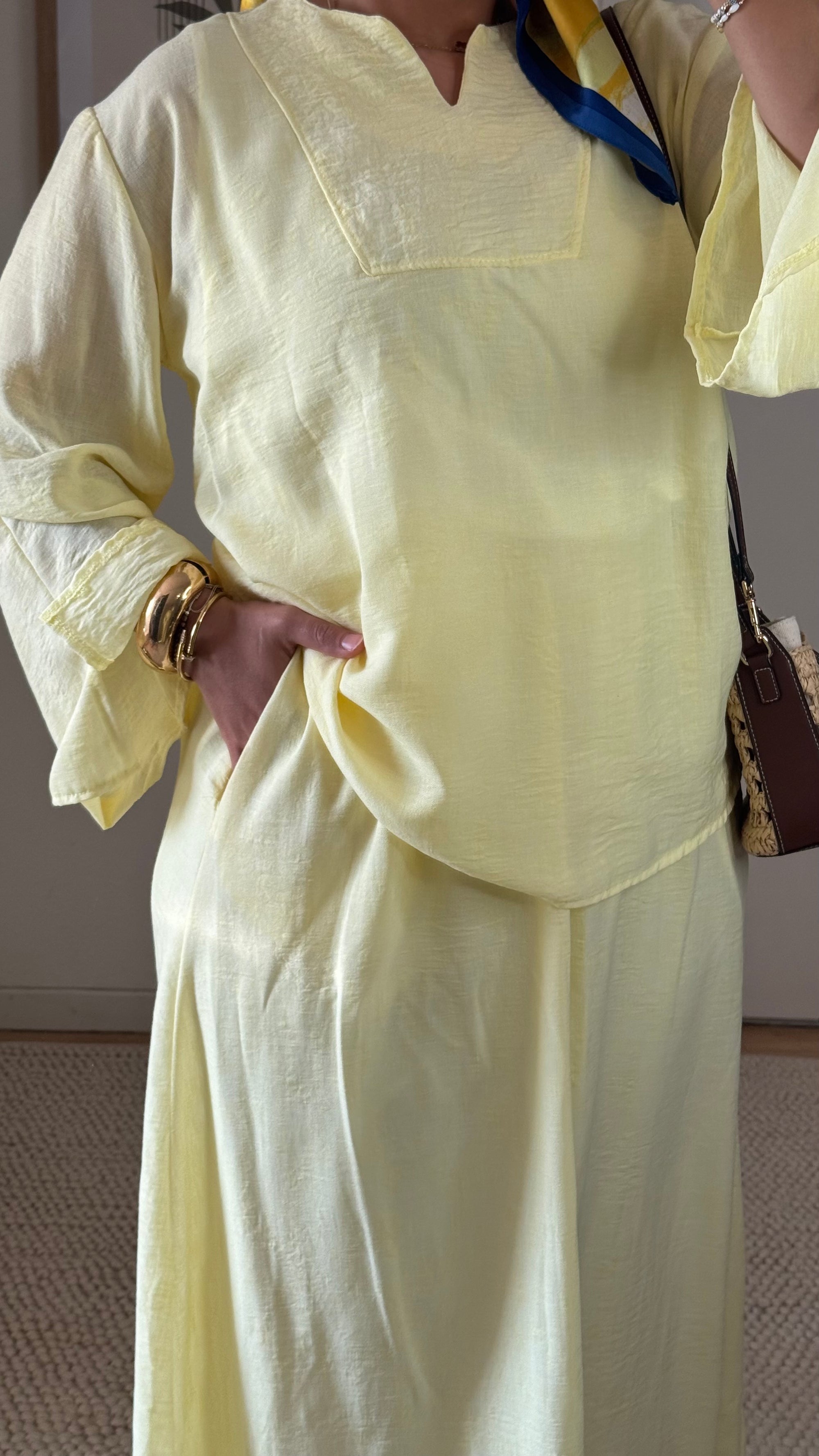 Ensemble Jupe Naïa | Yellow