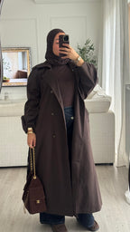 [ Premium] Trench Milano | Chocolat