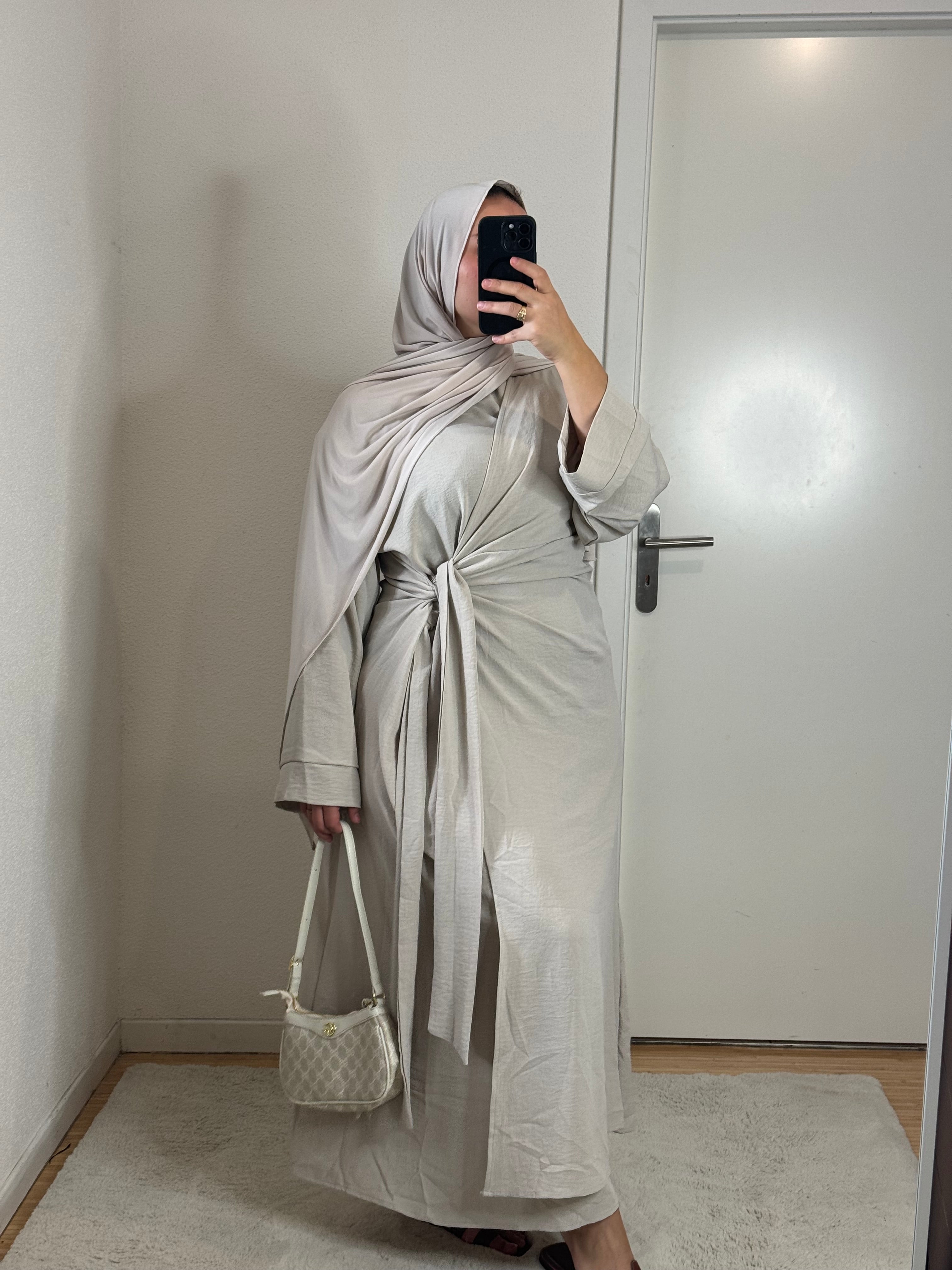 Robe Soukaina Gris