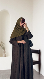 Abaya Zayrah kaki