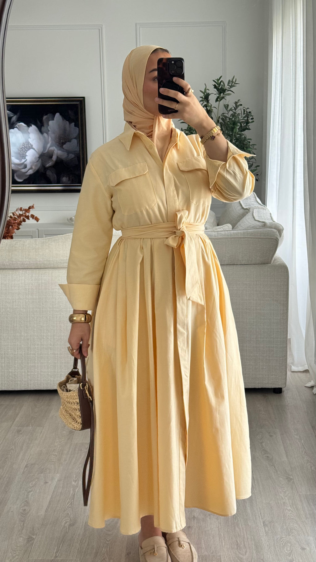 Robe Safiya | Orange