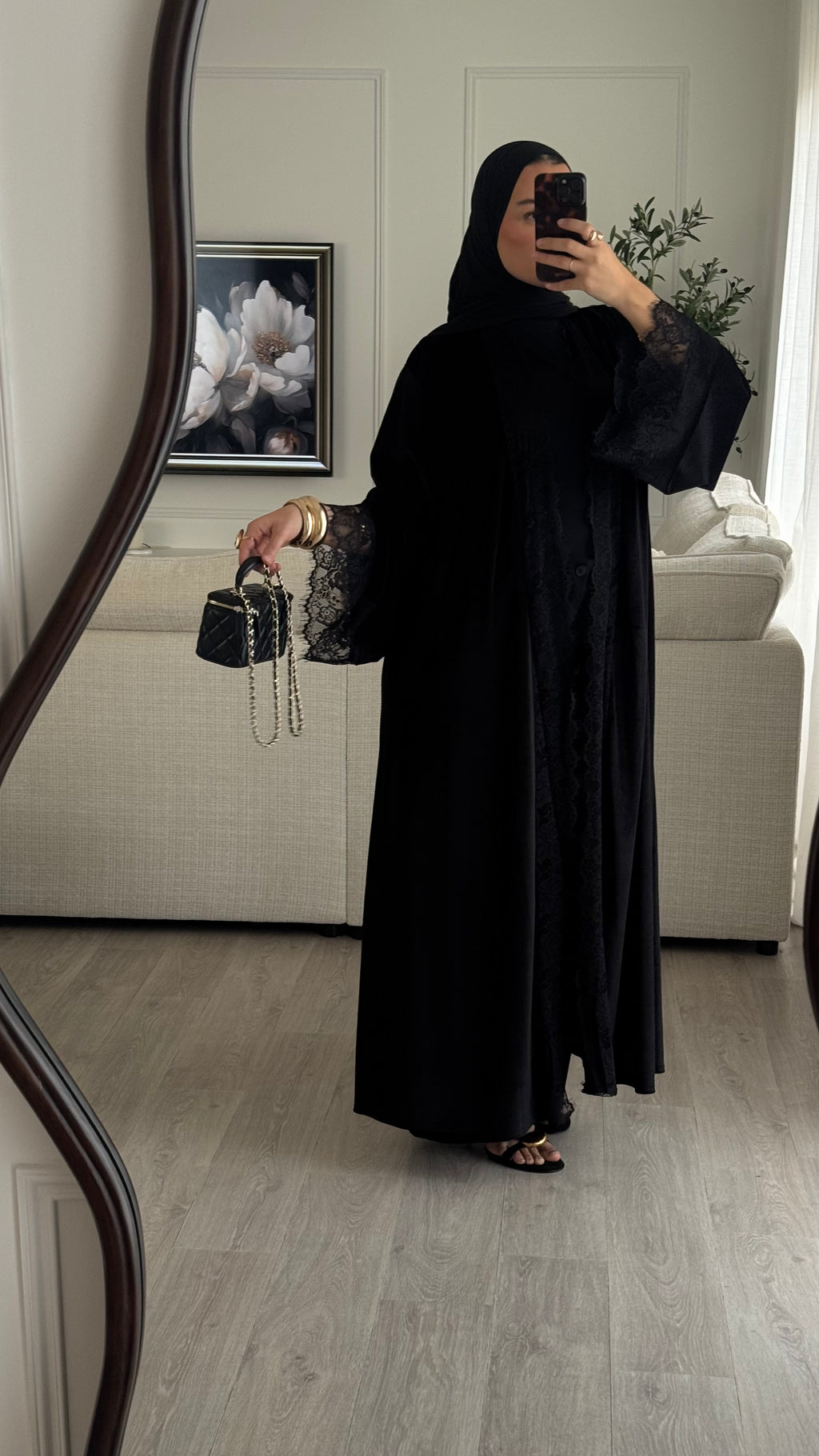 Kimono Velours | Noir