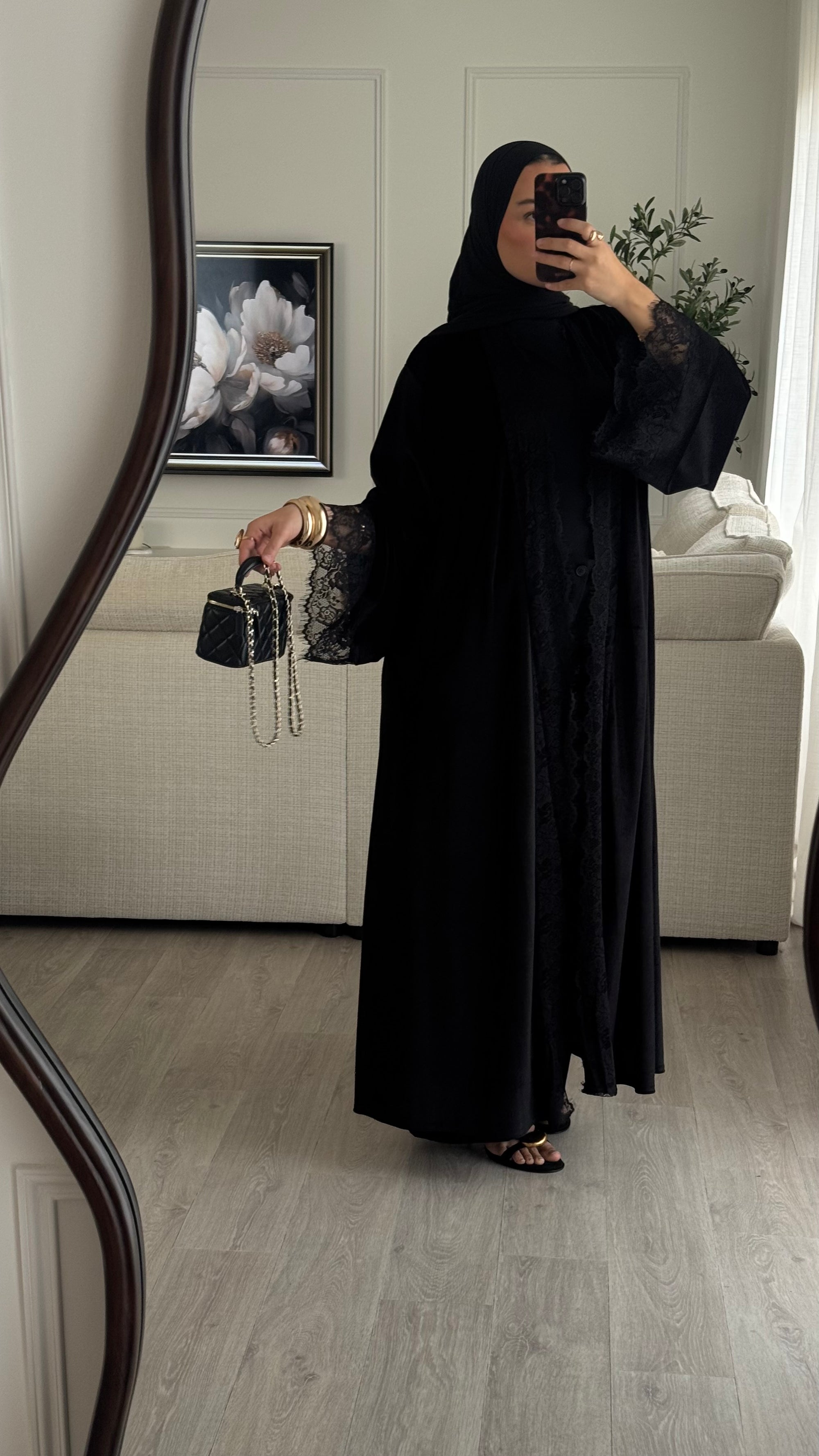 Kimono Velours | Noir