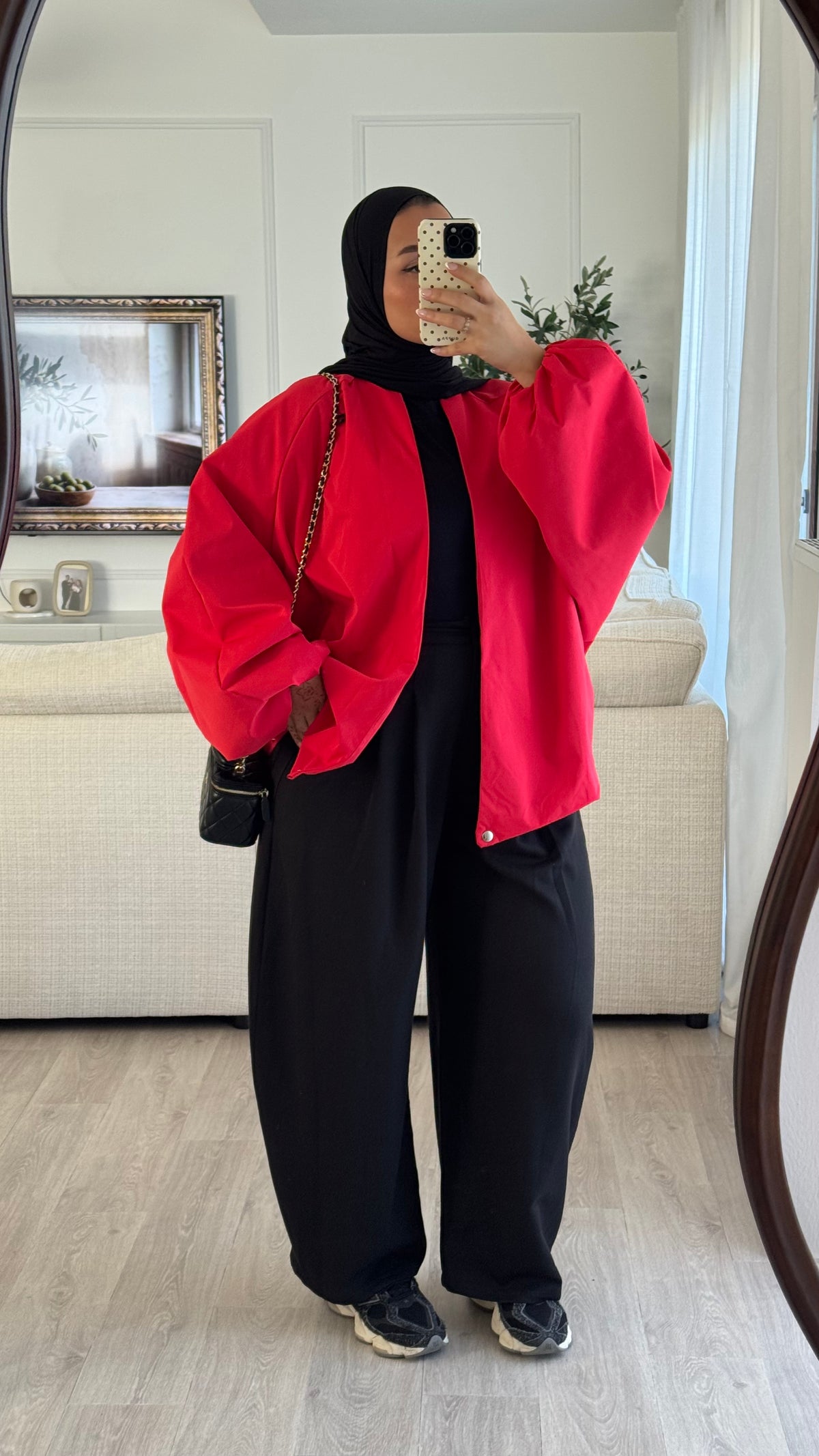 Veste Zahra | Rouge