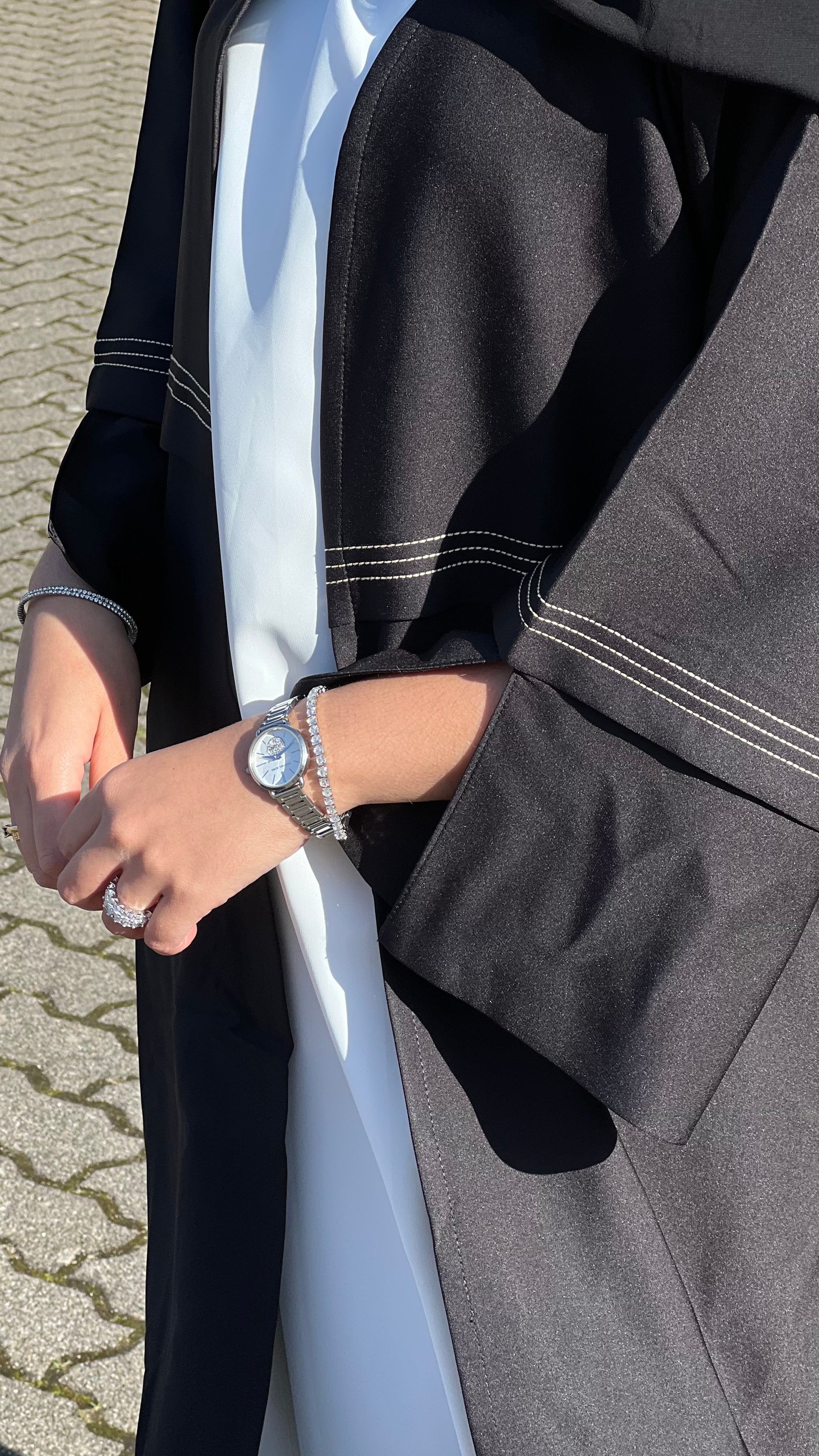 Black Lyne Kimono
