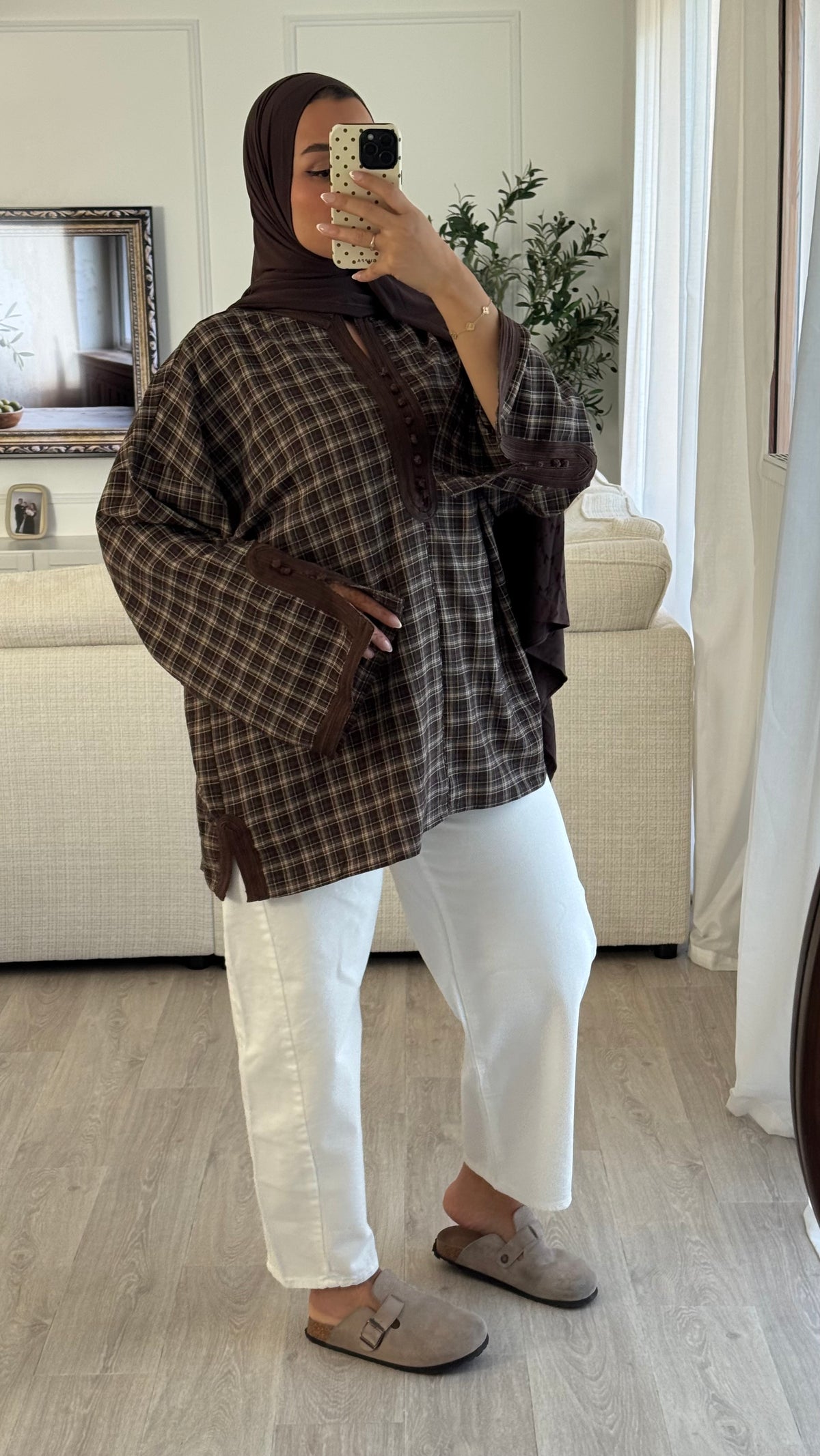 Blouse Beldi | Chocolat