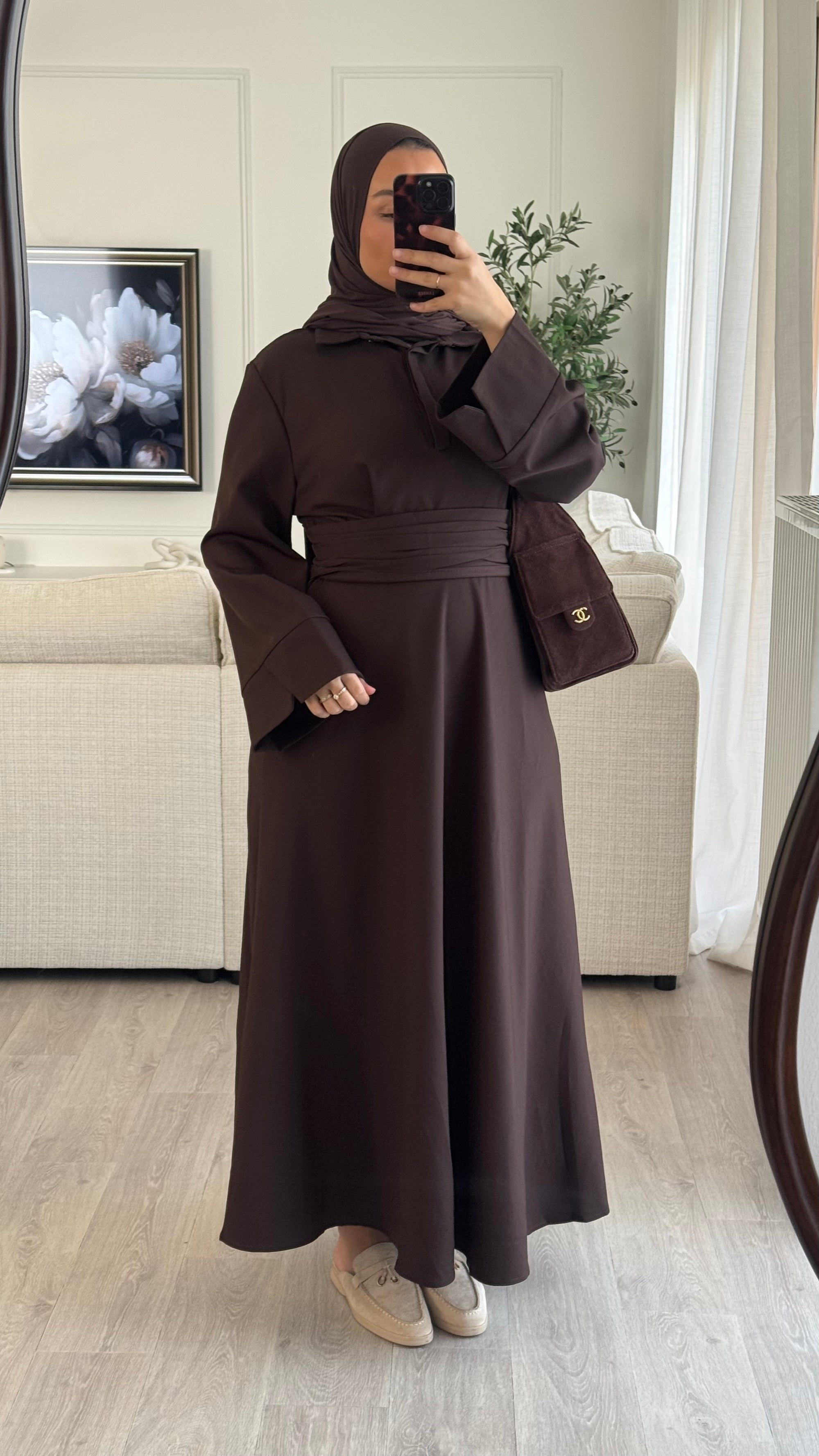Robe Jennah | Chocolat