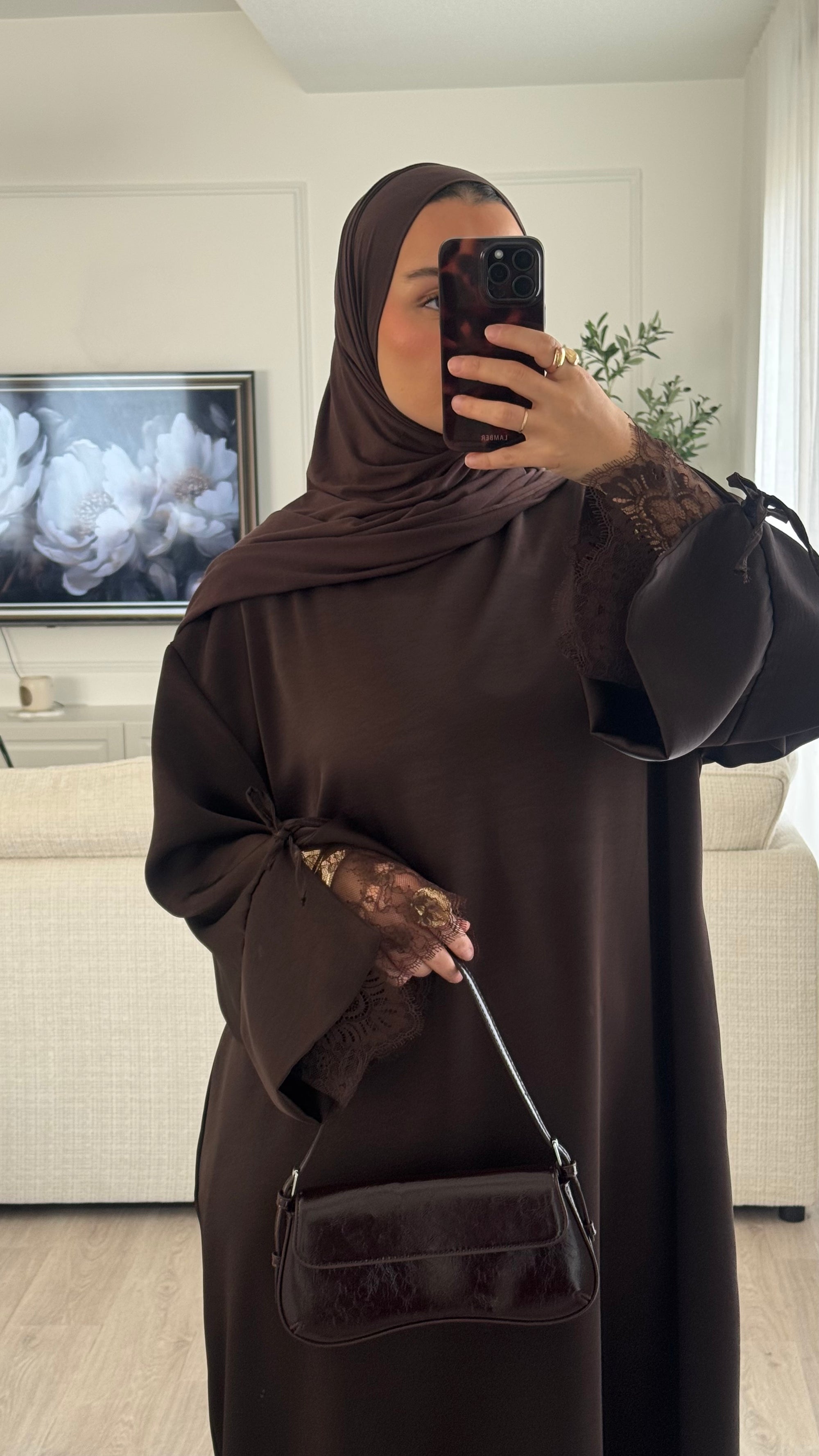 Robe Noor | Chocolat