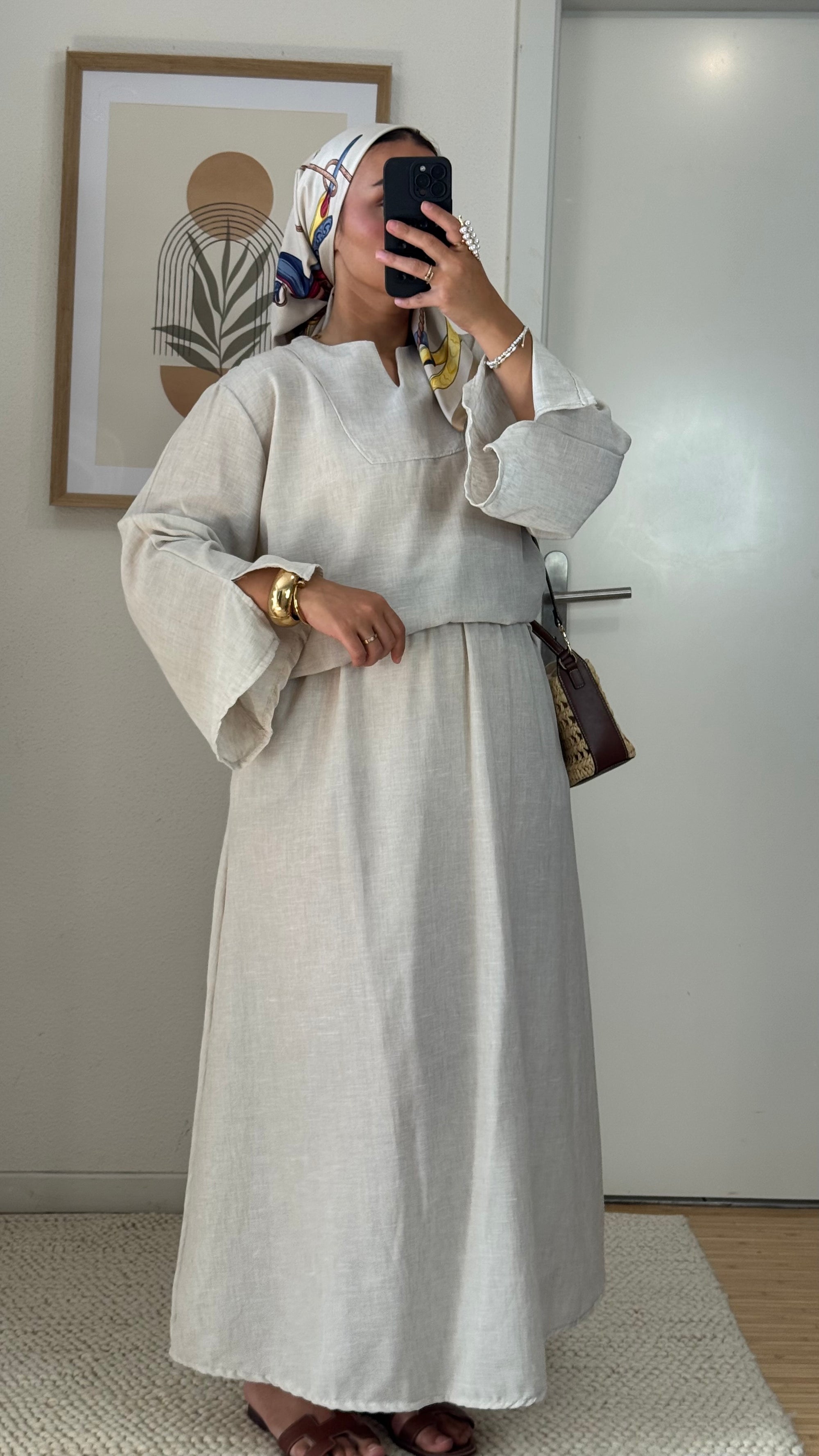 Naïa Skirt Set | Sand