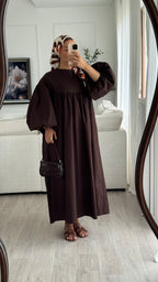 Robe Safa | Chocolat