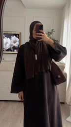 Robe épaisse | Chocolat