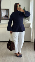 Haut Peplum | jeans
