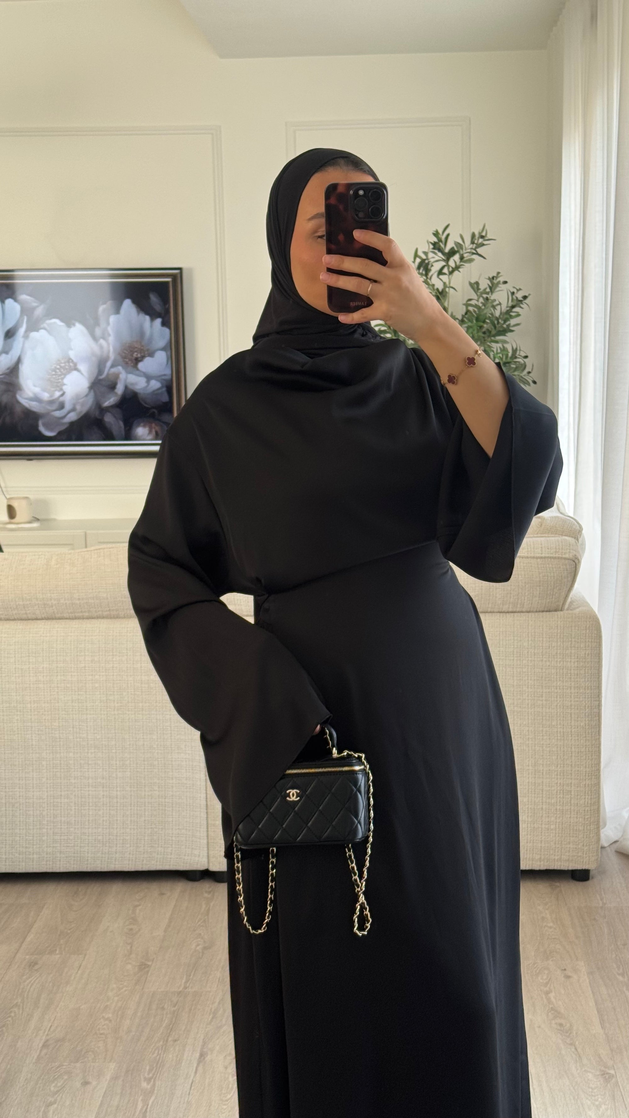 Robe Aseel | Noir