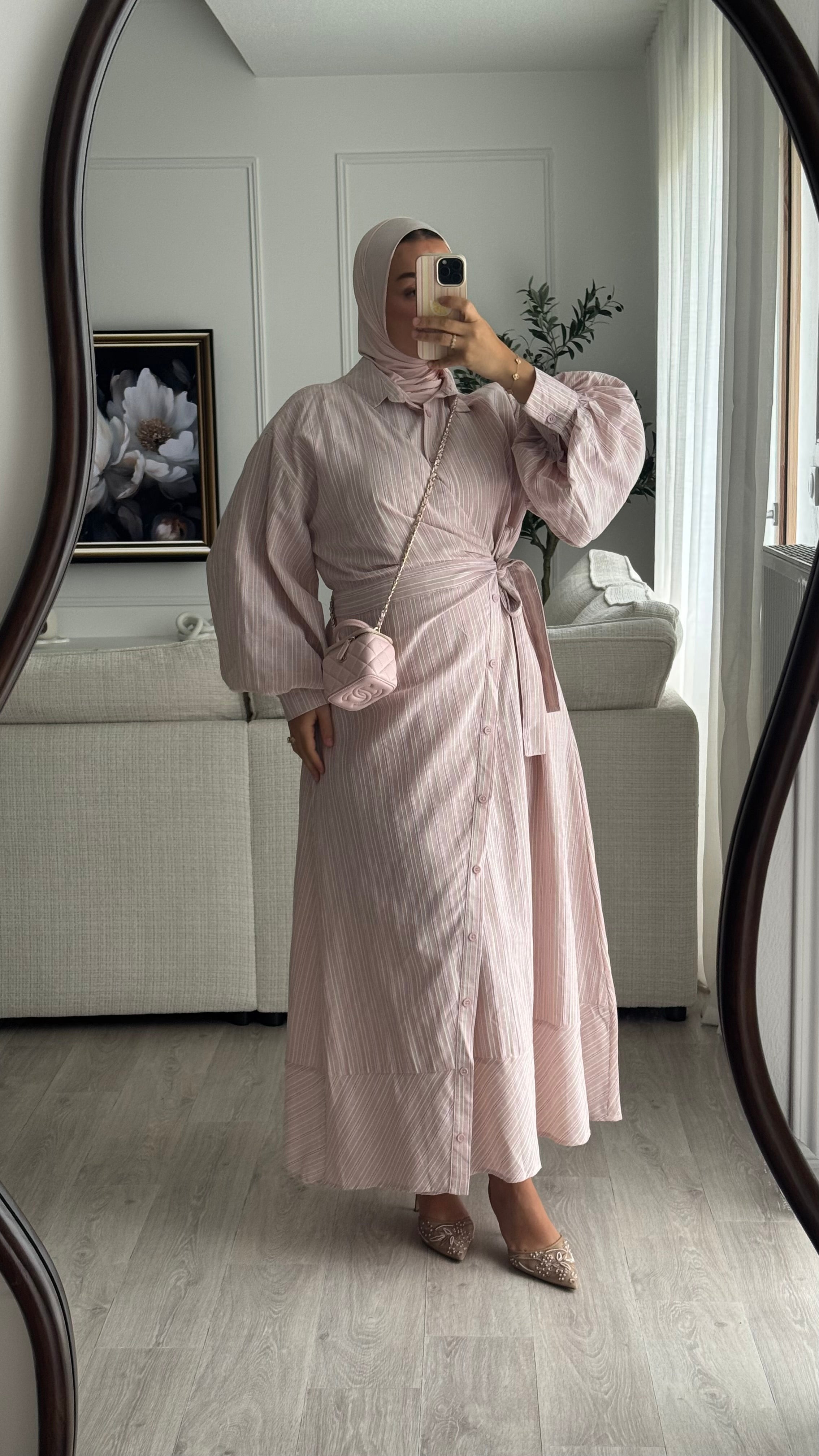 Robe Soumaya | rose