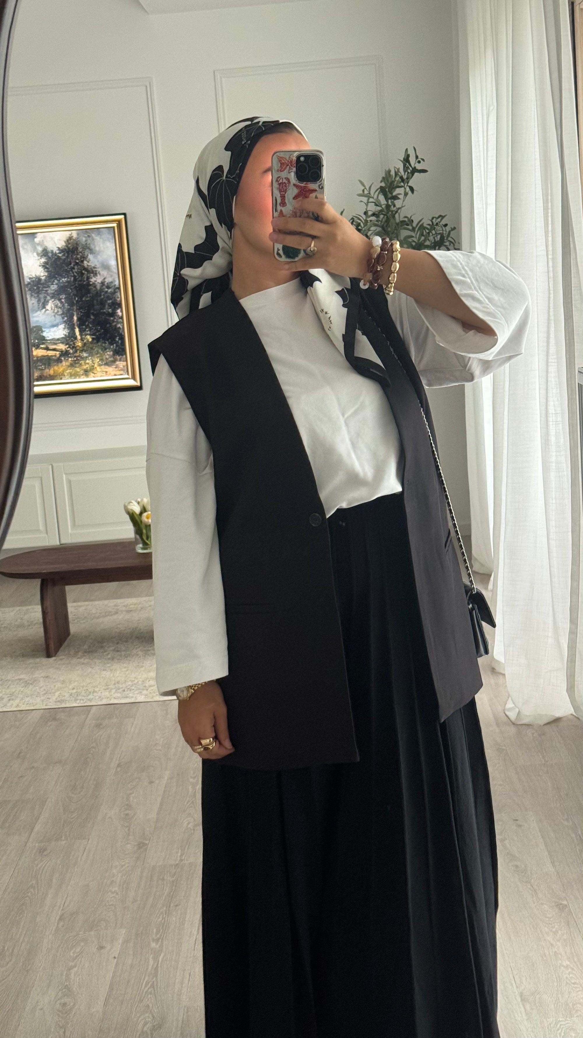 Blazer sans manche Aïda | Noir
