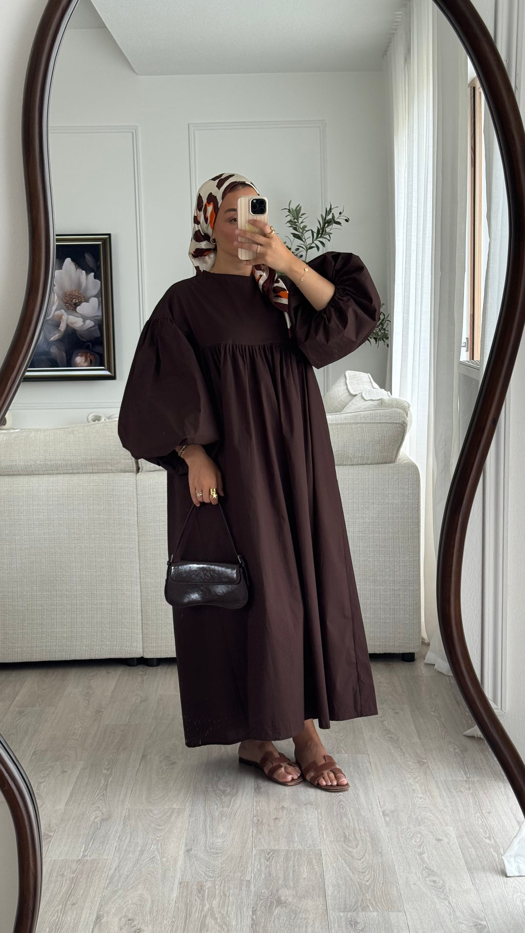 Robe Safa | Chocolat