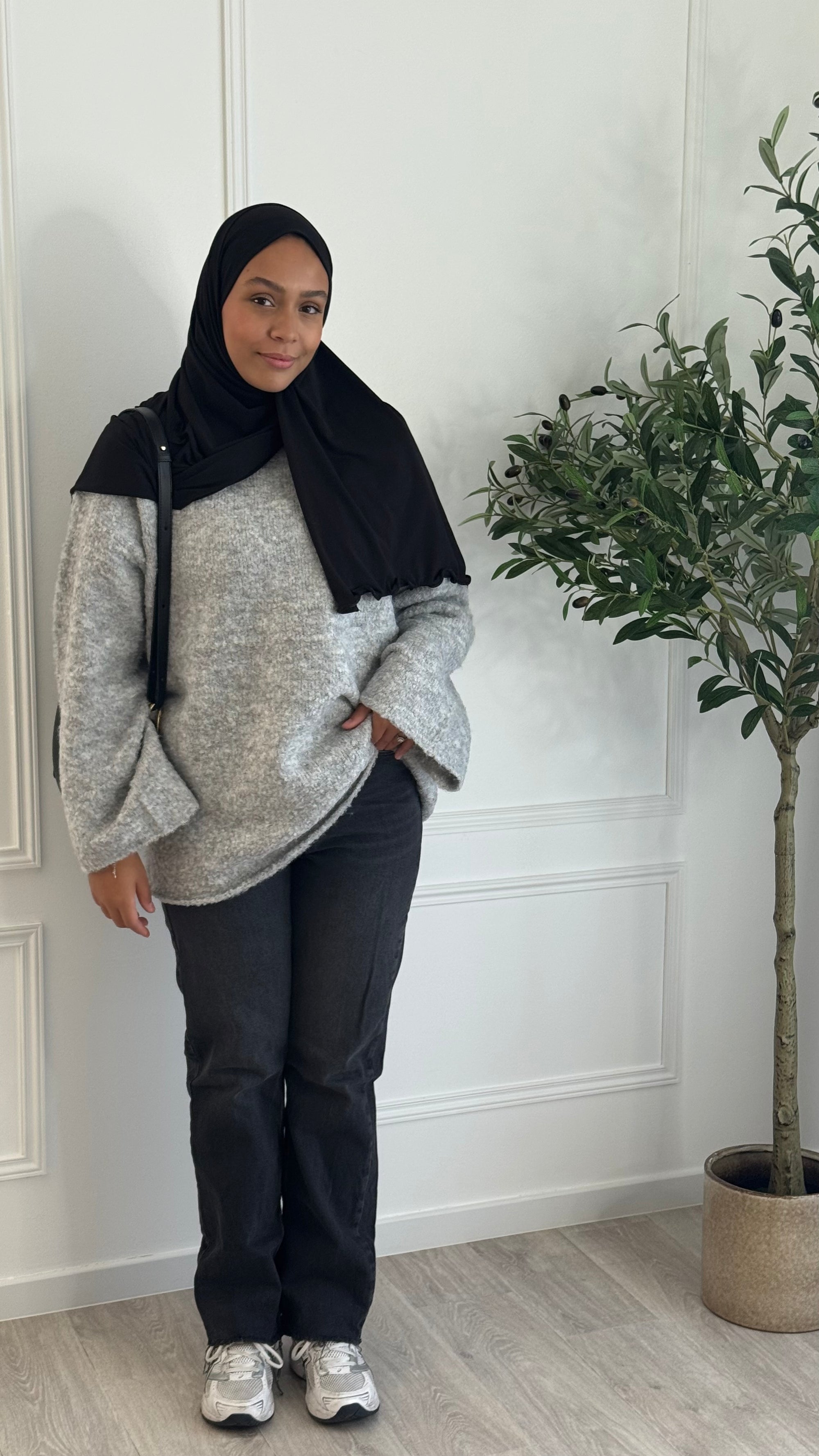 Pull Oversize l Gris