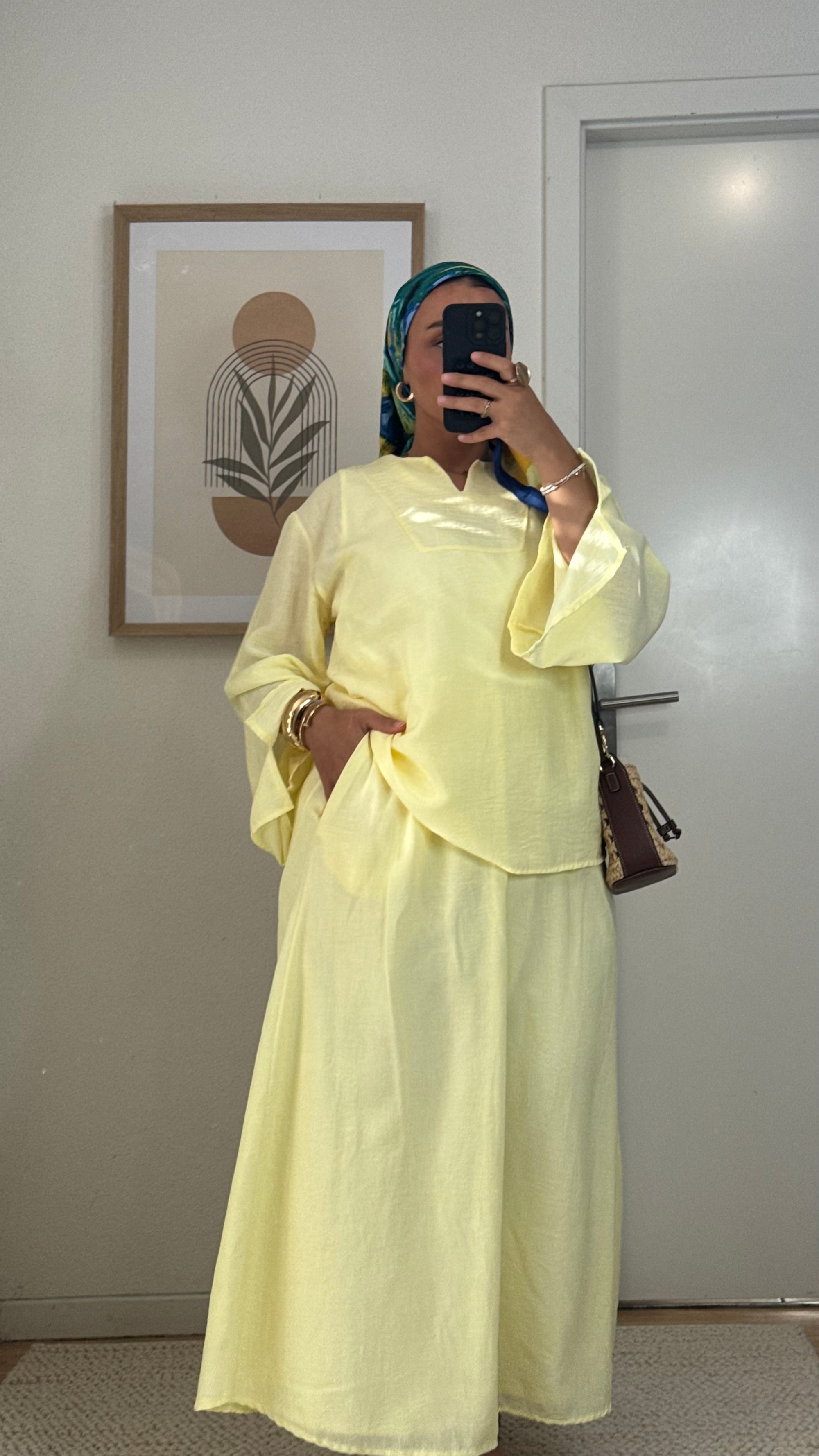 Ensemble Jupe Naïa | Yellow