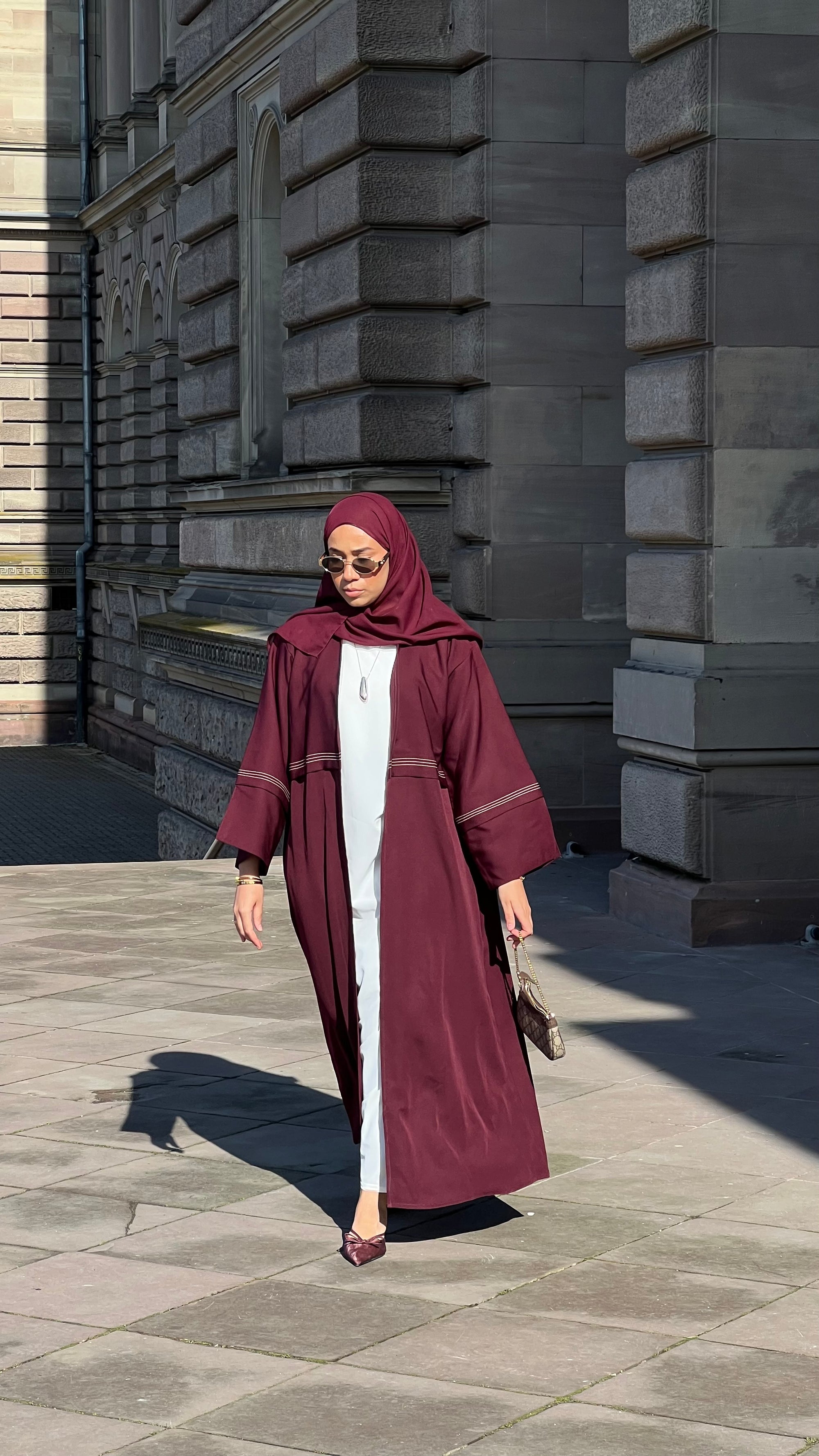 Kimono Lyne bordeaux
