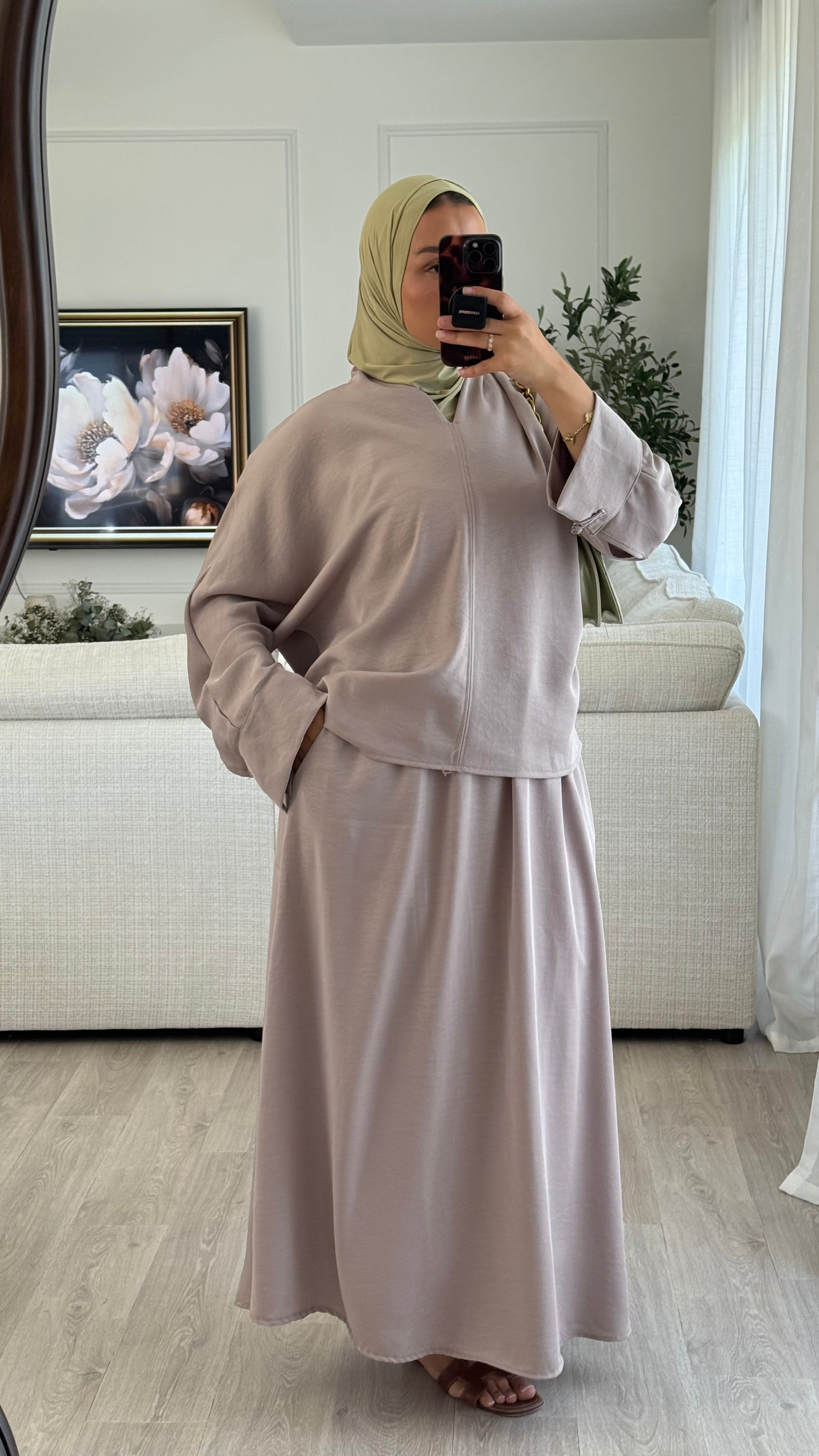 Ensemble Saïya | Taupe
