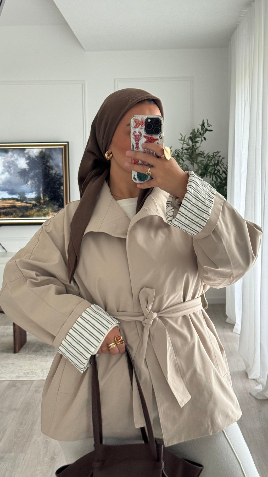 Trench court Amara | Beige
