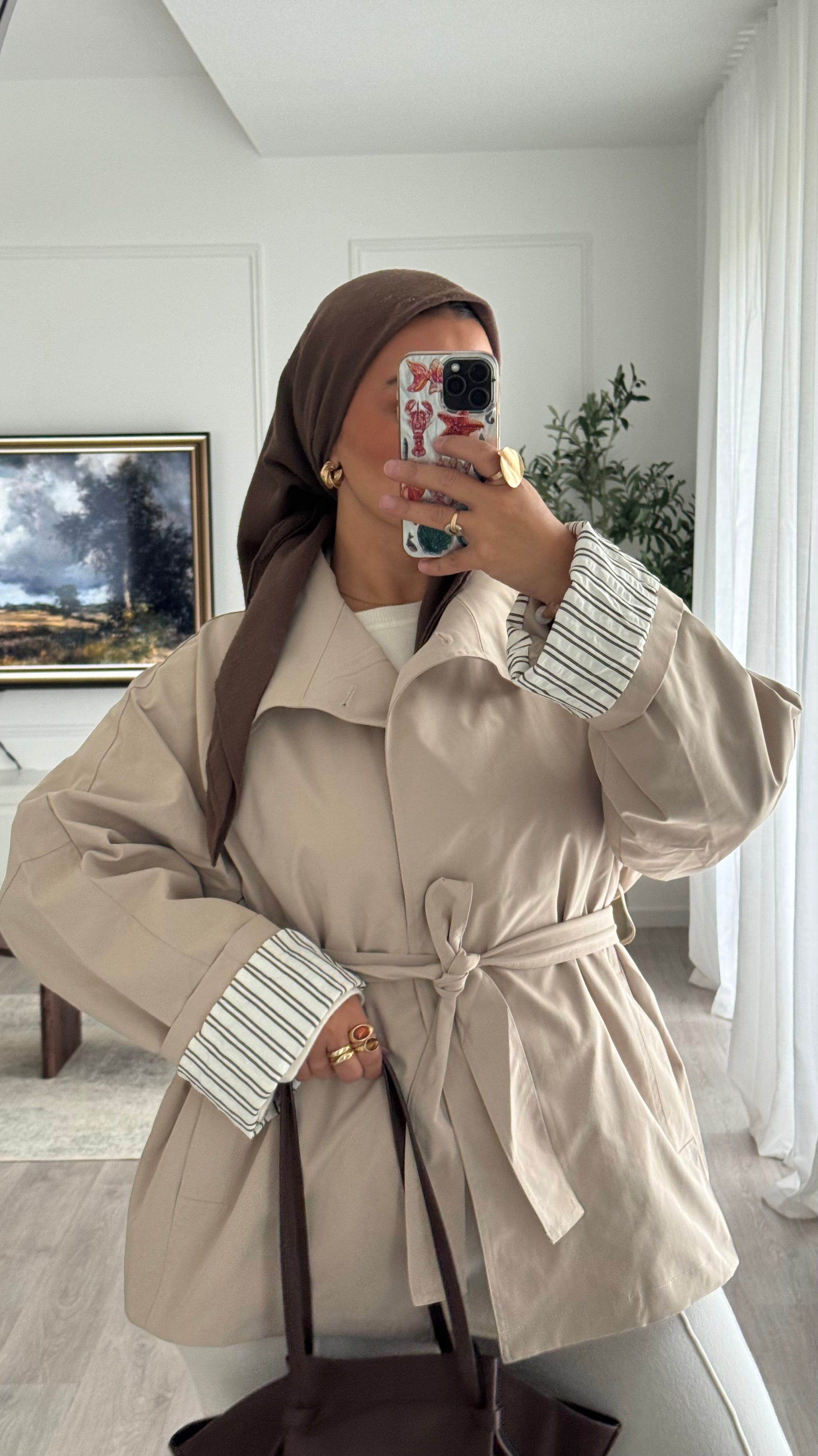 Trench court Amara | Beige
