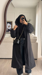 Doudoune longue | Noir