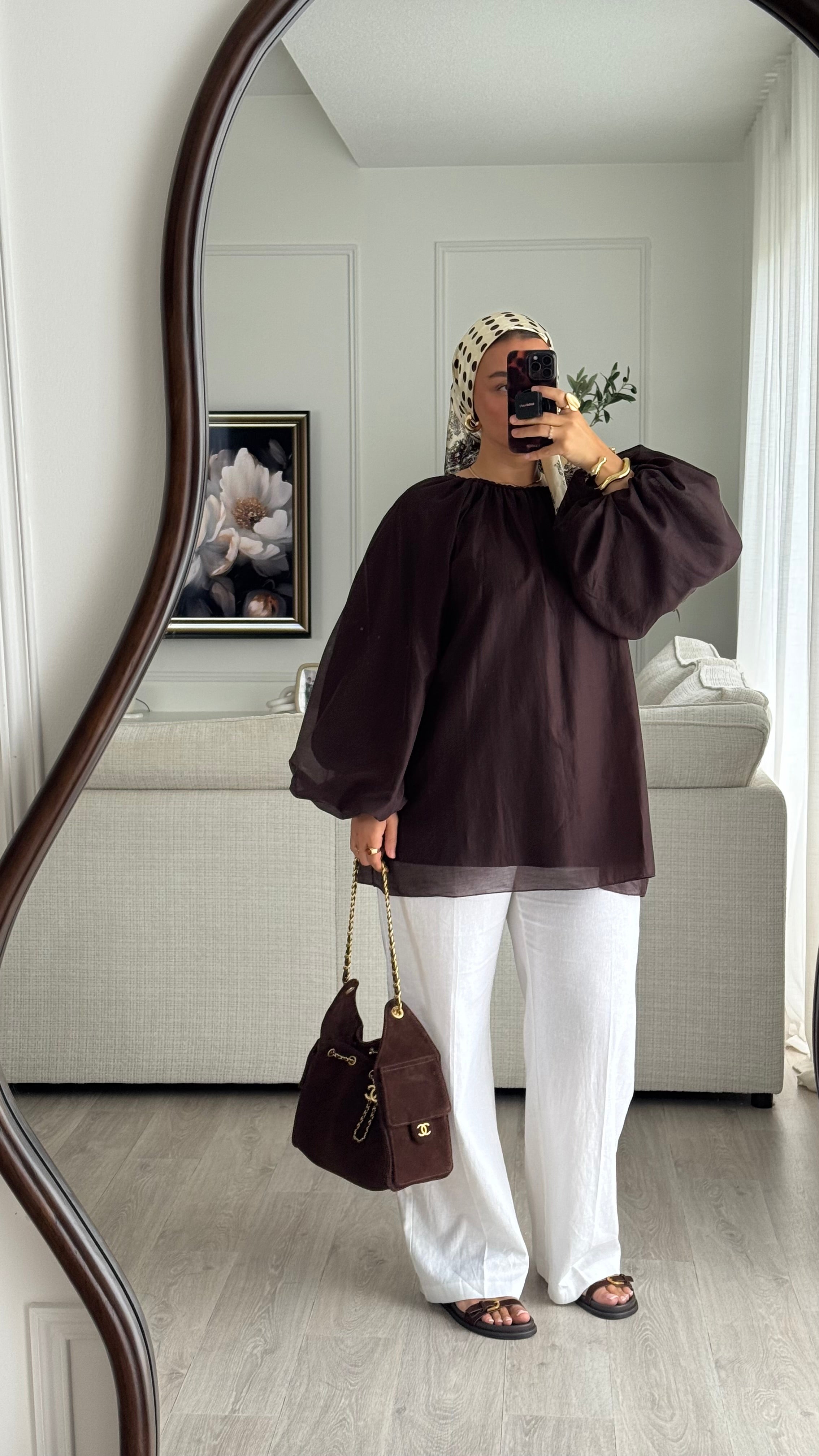 Blouse | Chocolat