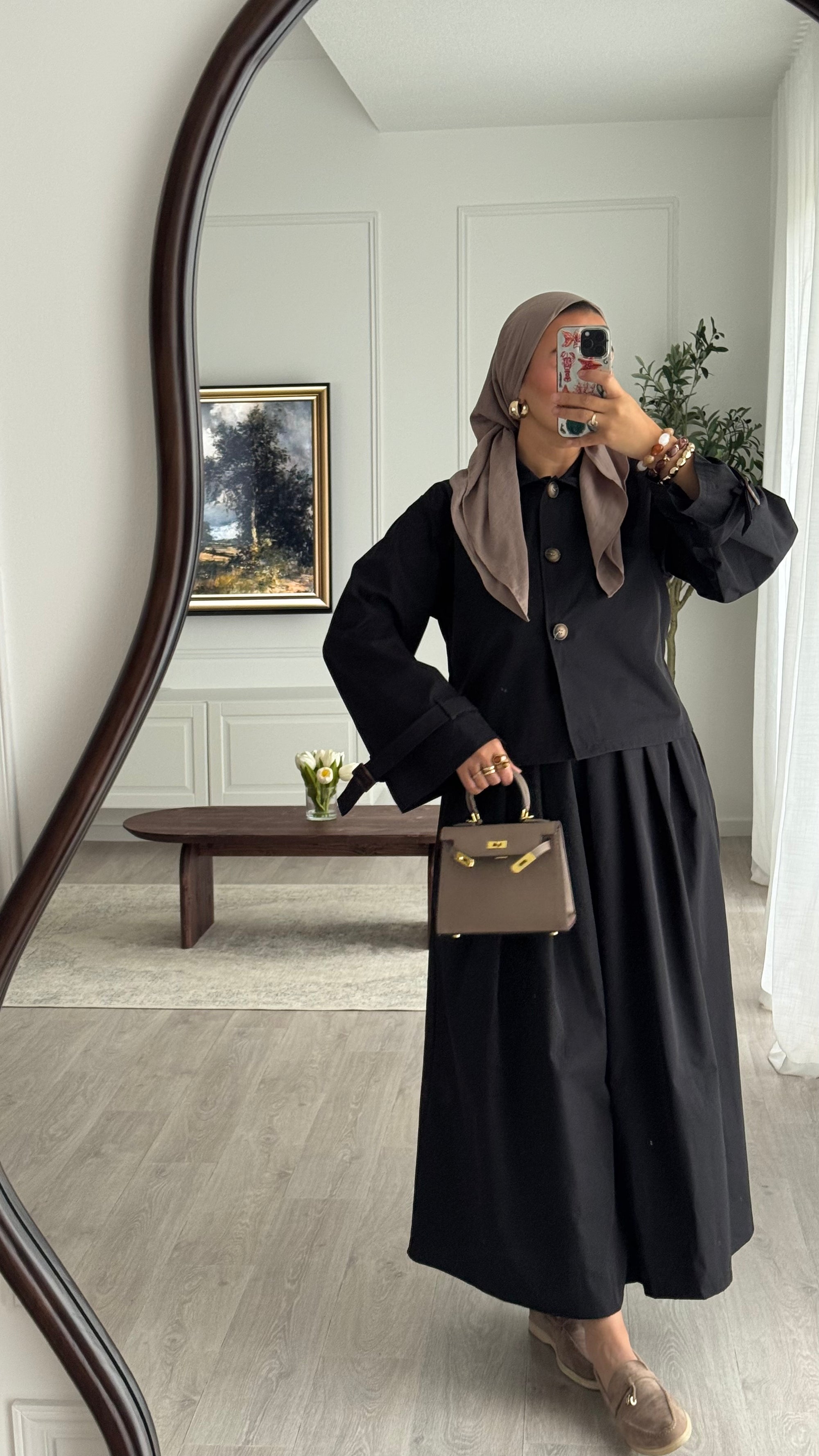Ensemble jupe Trench | Noir [ précommande expédition 08/10]