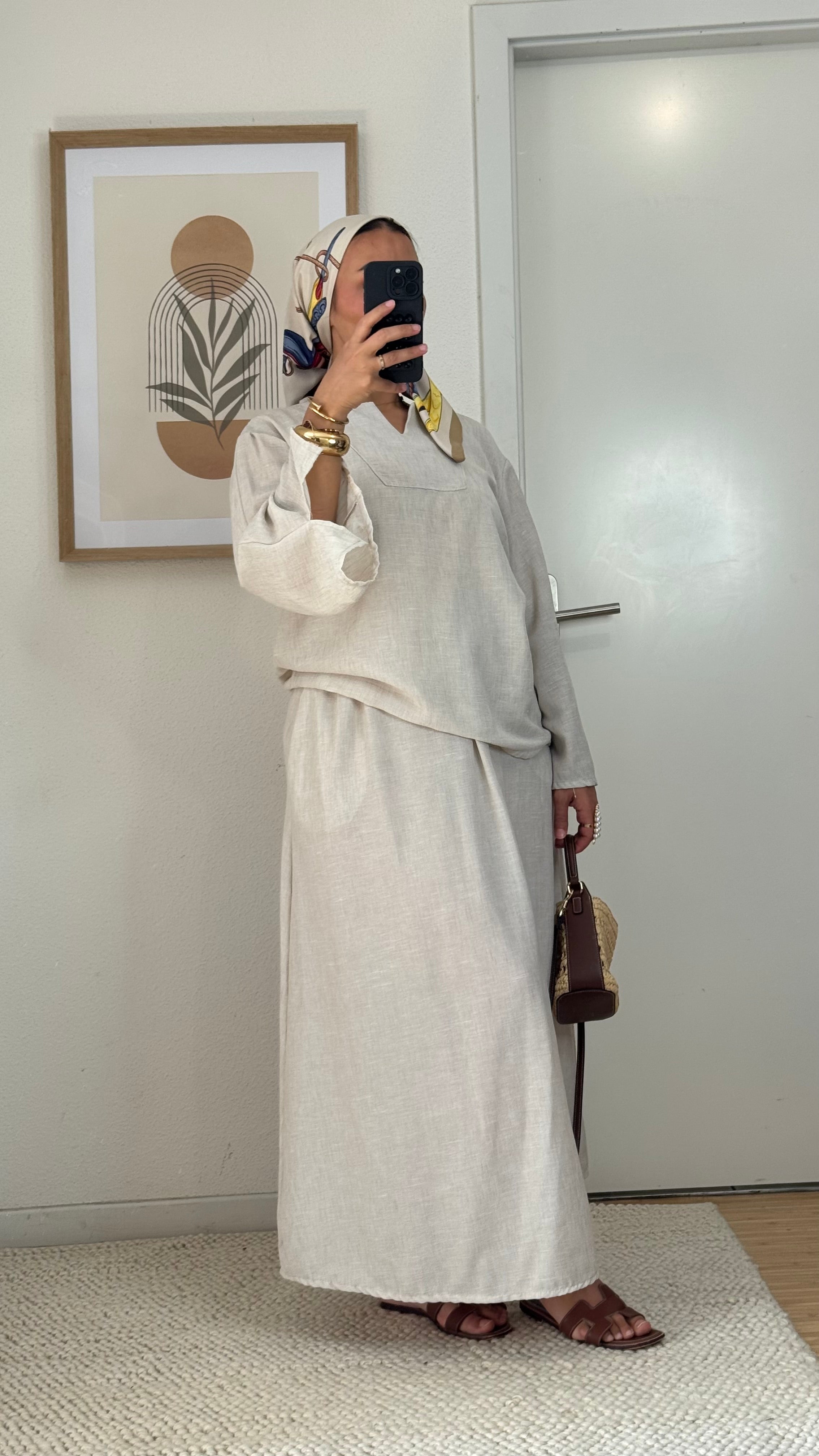 Ensemble Jupe Naïa | Sable