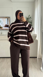 Pull Oversize Miya | Choco-Rose