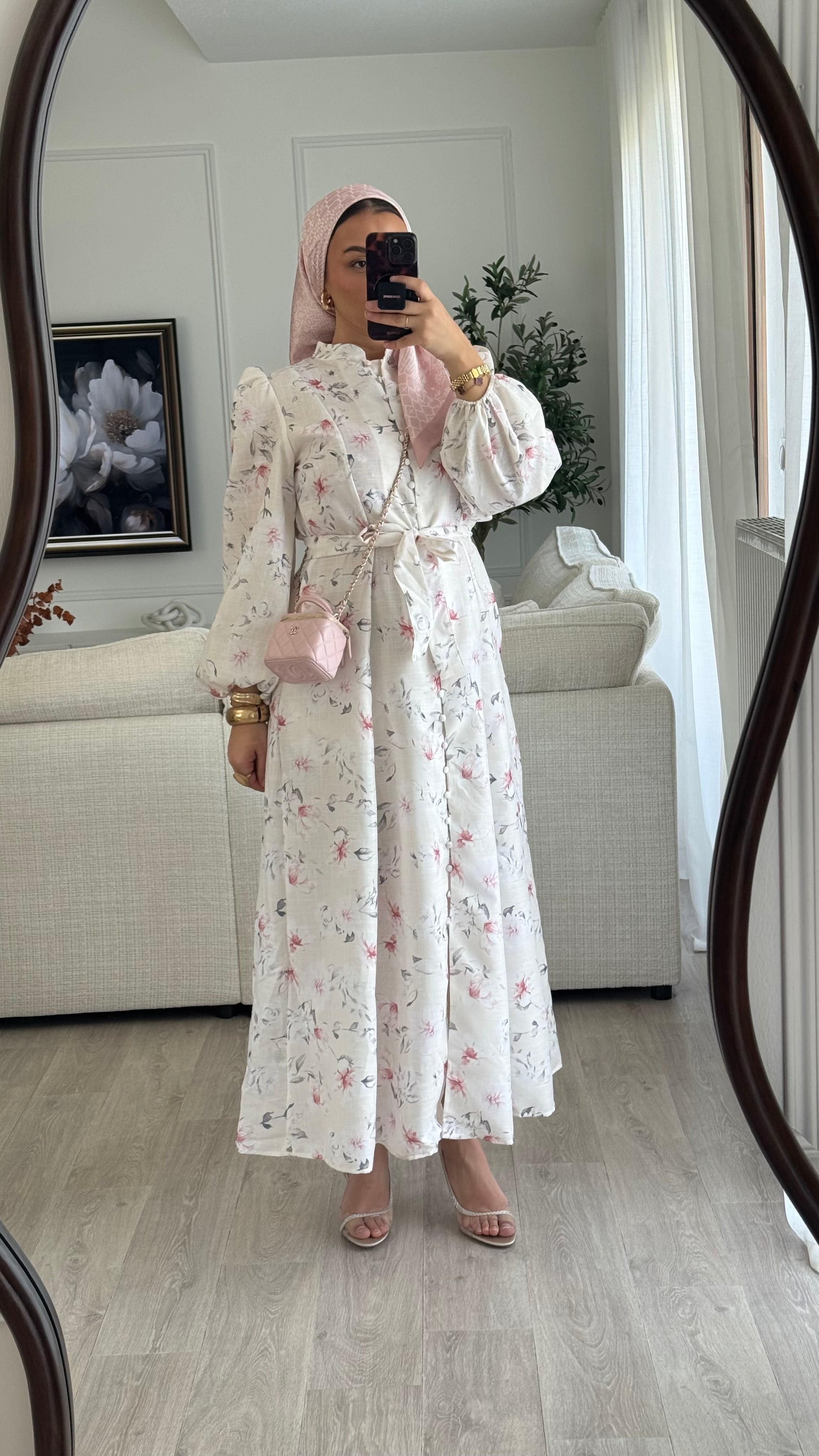 Robe Flora | Blanc