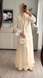 Jupe à volant | Ecru