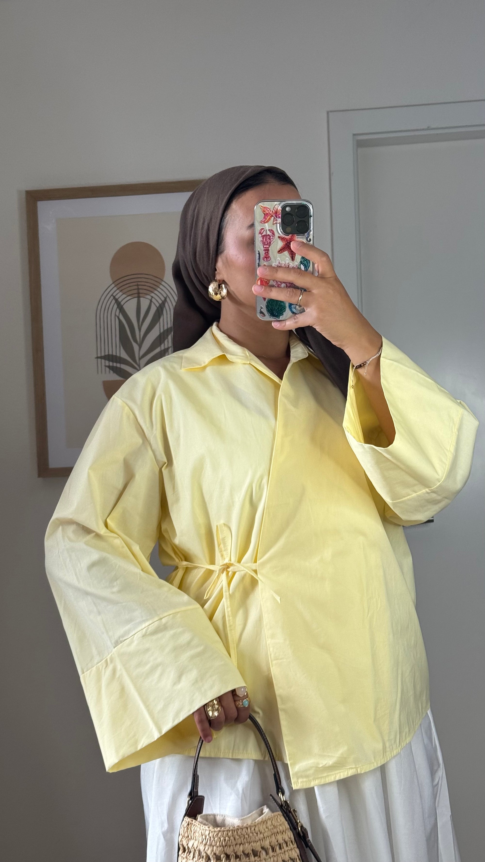 Chemise Amalya | Jaune