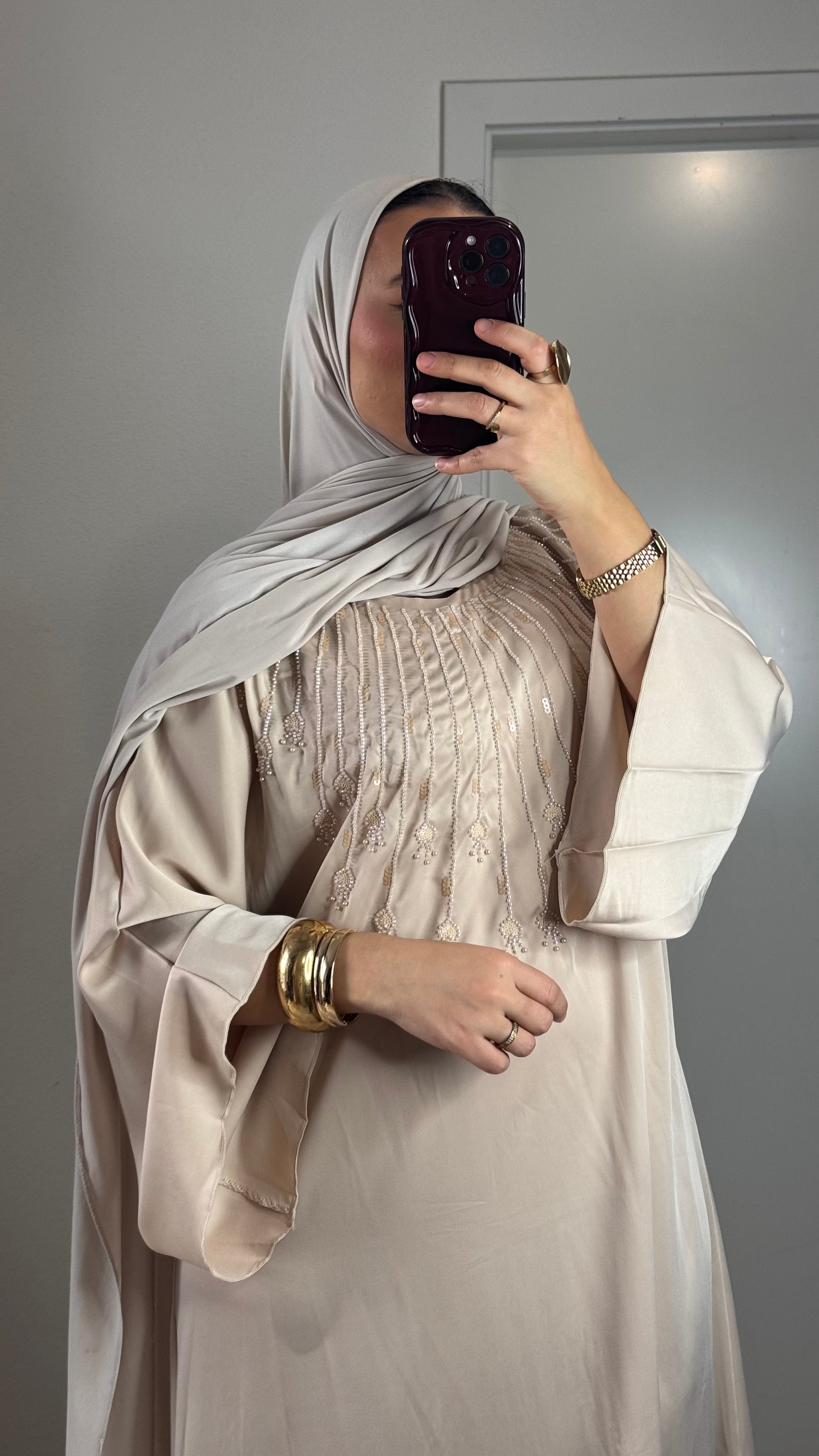 Robe Makhawer beige
