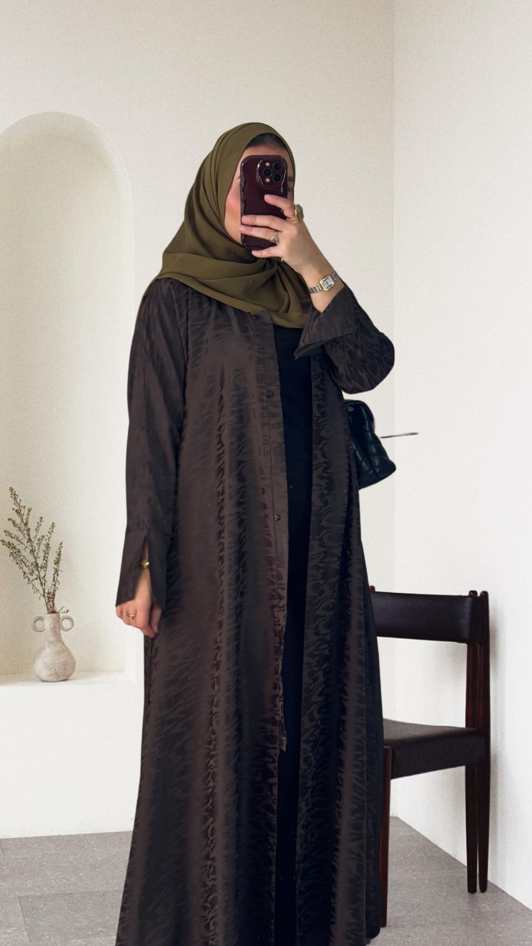 Abaya Zayrah kaki