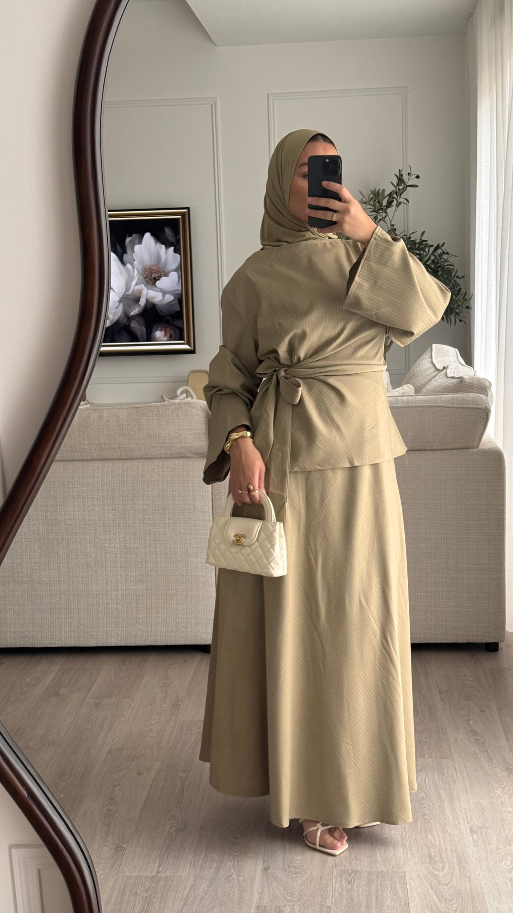 Ensemble jupe Irina | Vert