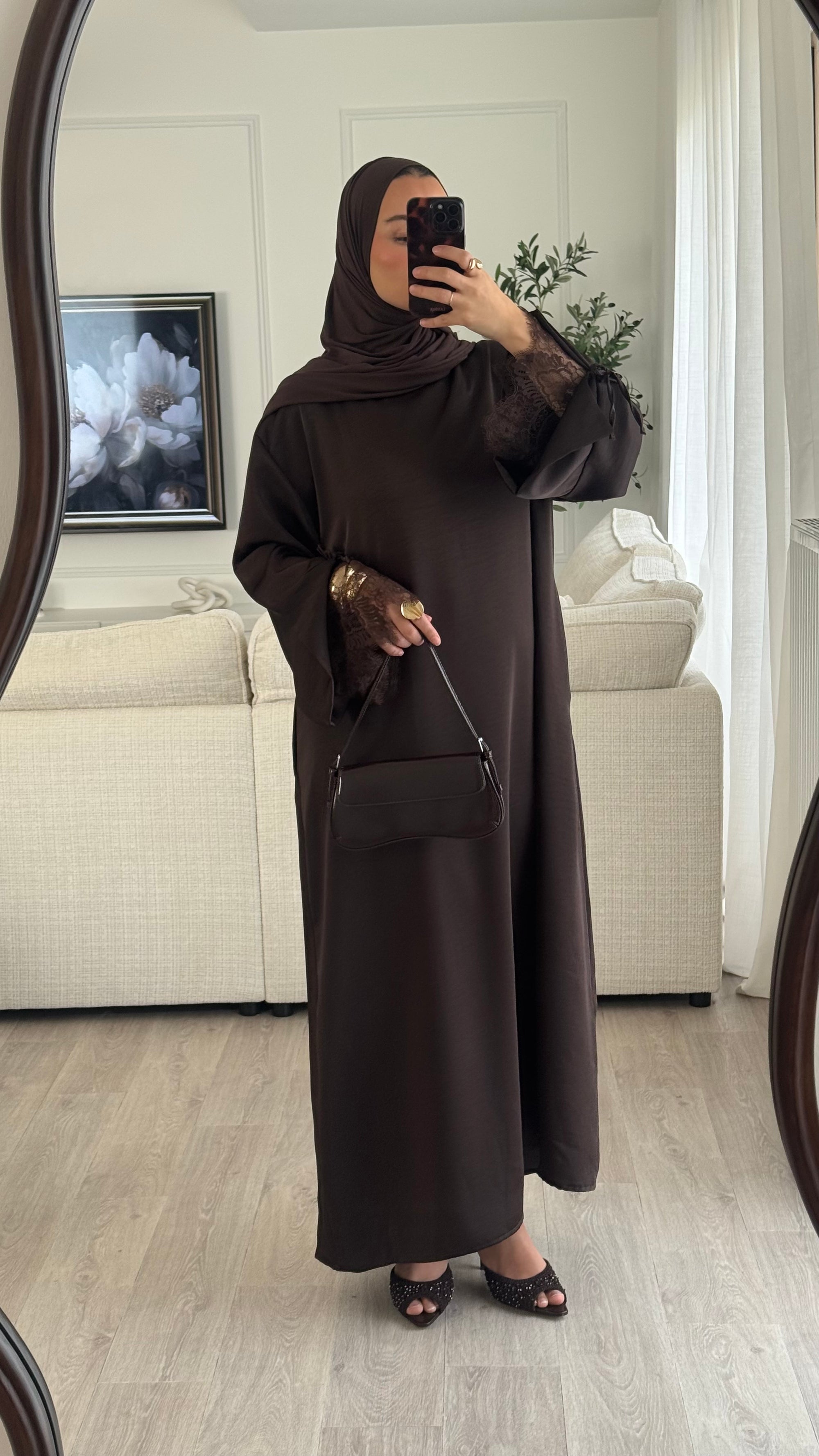 Robe Noor | Chocolat